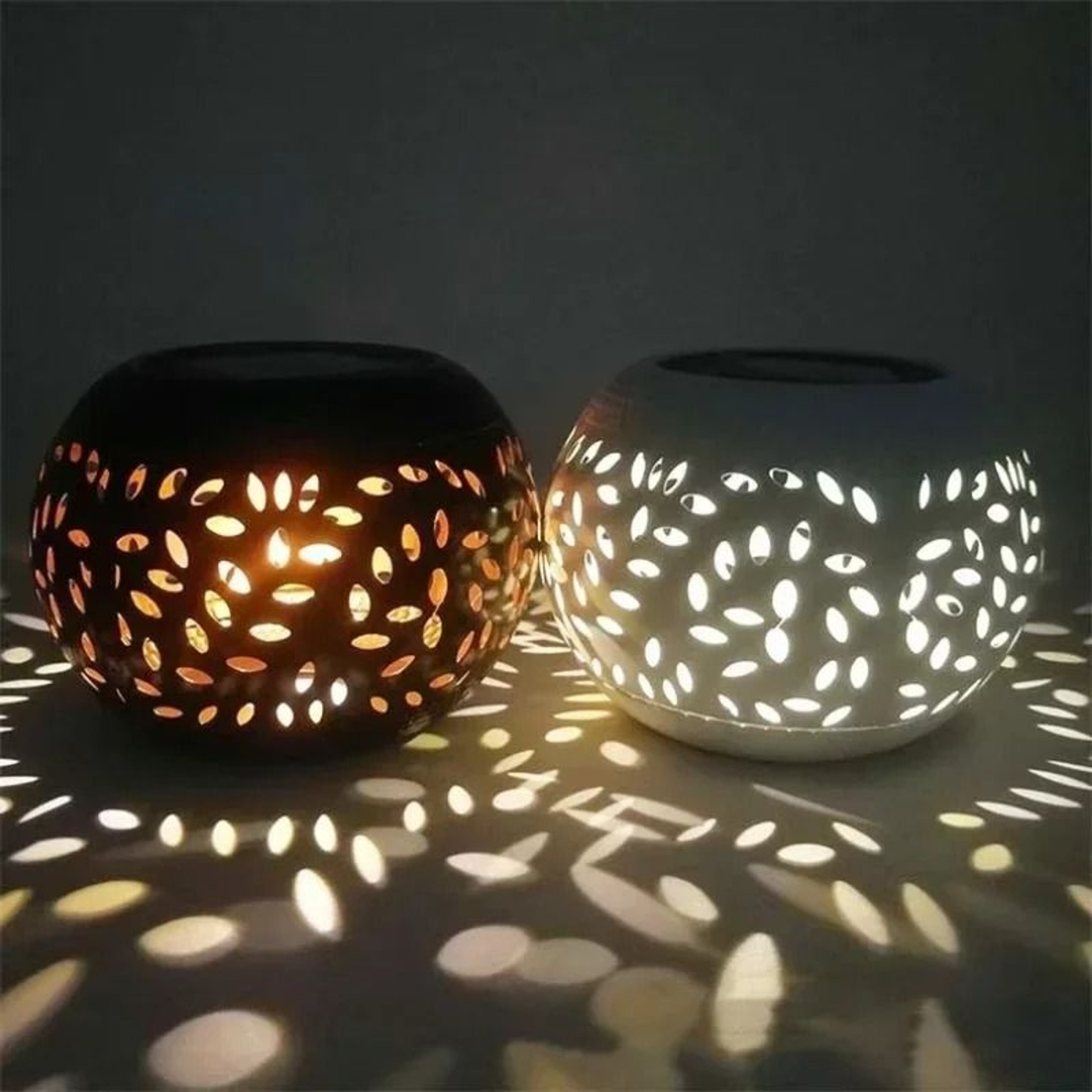 Retro Metal Solar Projector Table Lamp 0