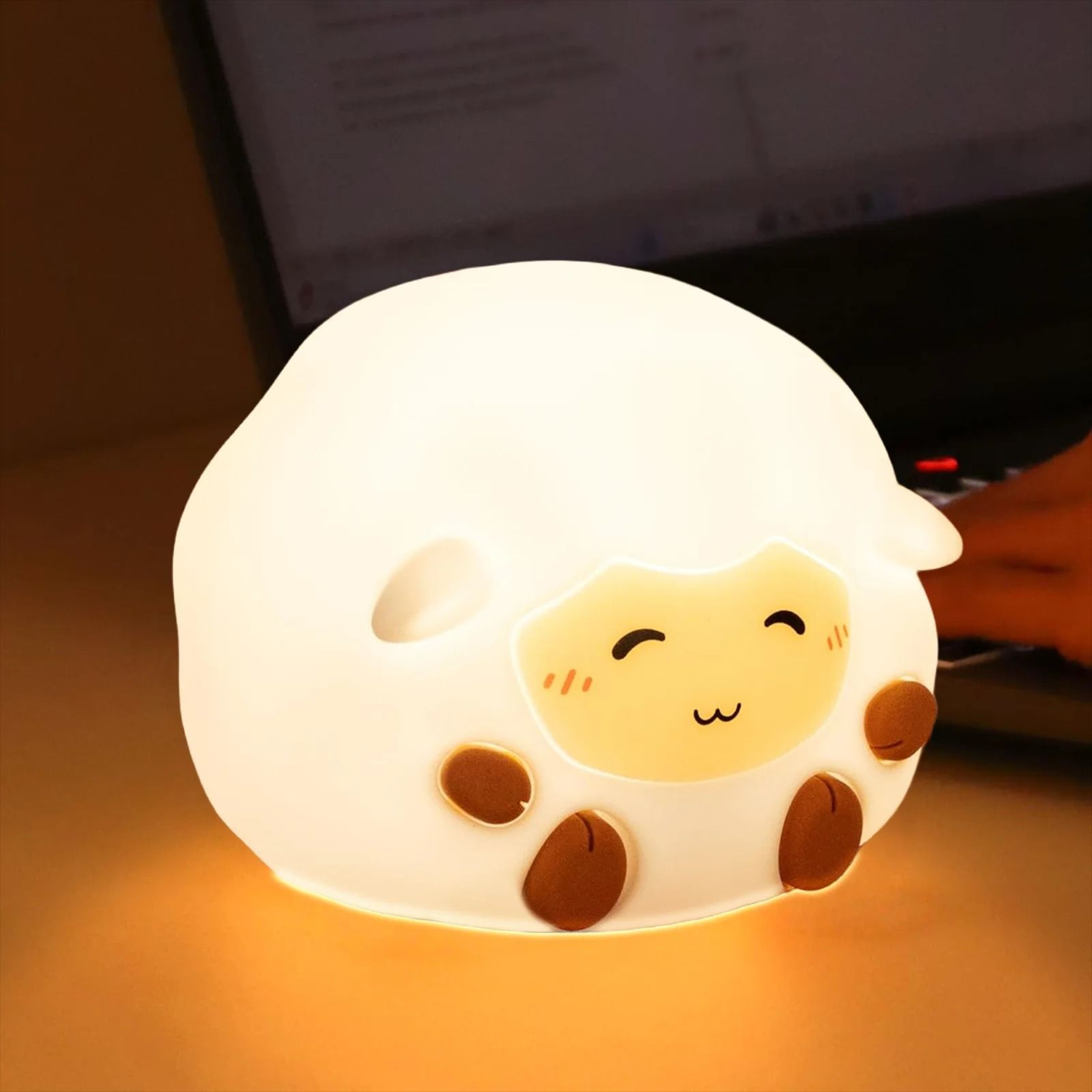 Cute Cartoon Animal Silicone Touch Lamp 4