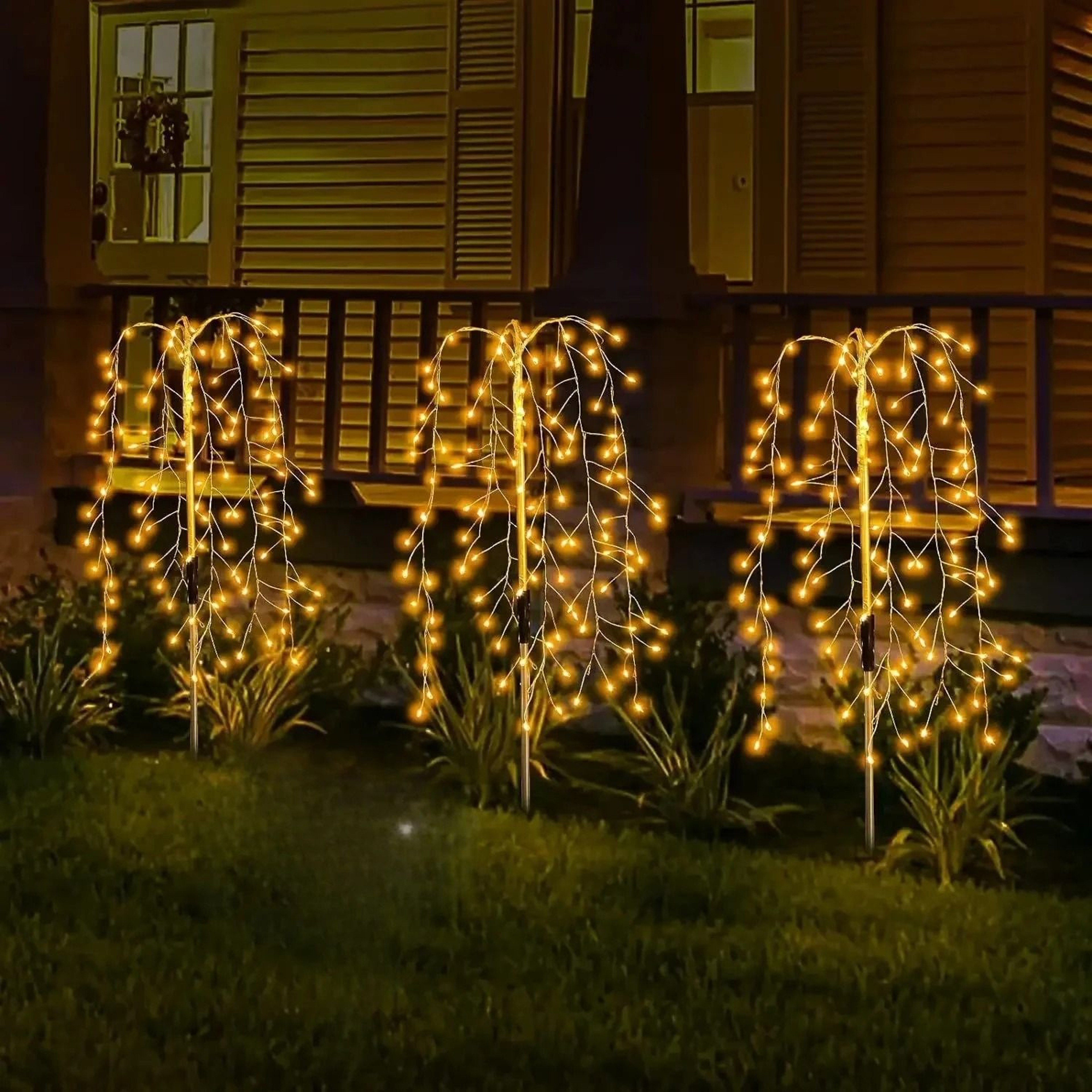 Solar Powered Garden Fireworks Lights 1