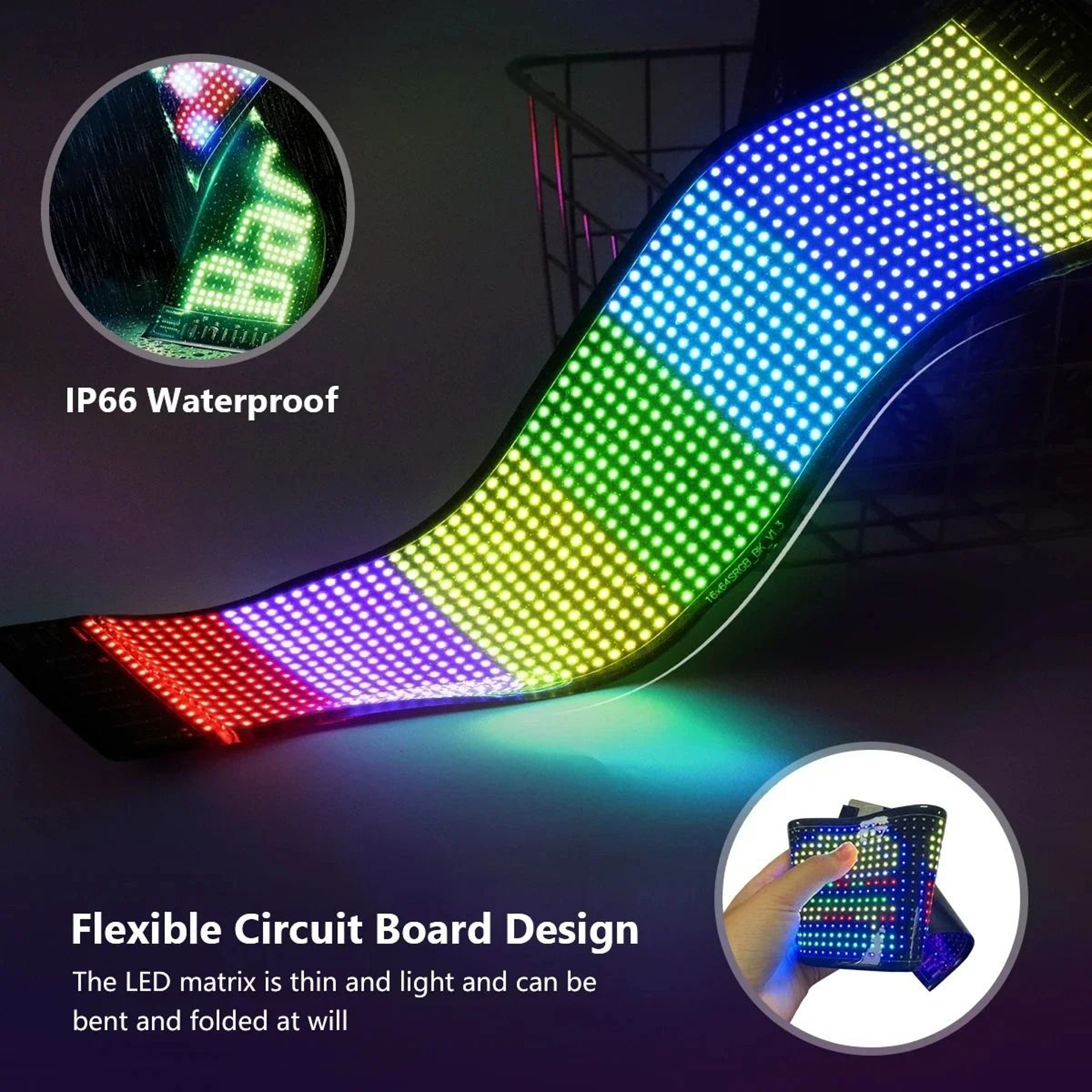 Flexible Smart LED Matrix Pixel Panel 1