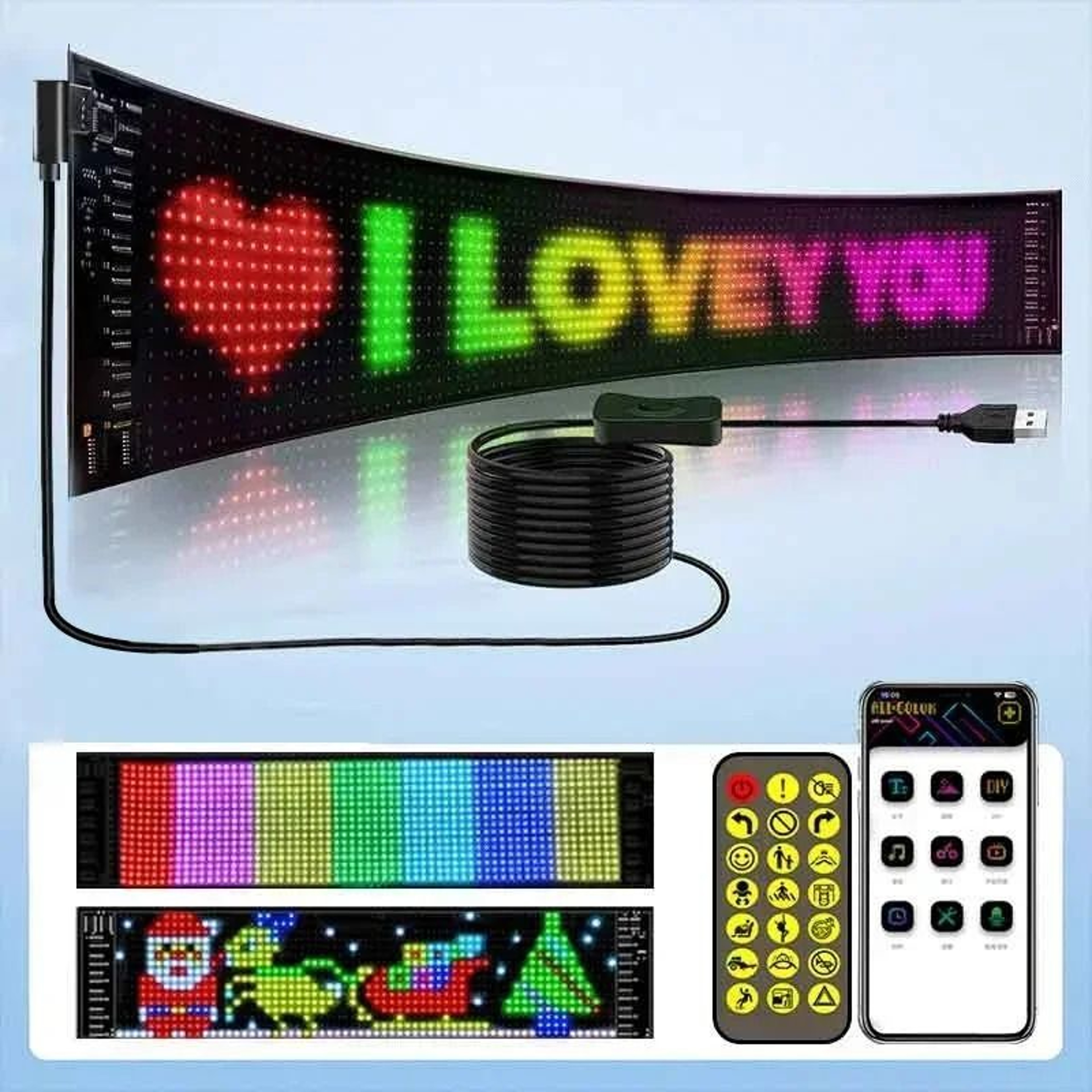 Demon Eyes Programmable LED Matrix Panel 0
