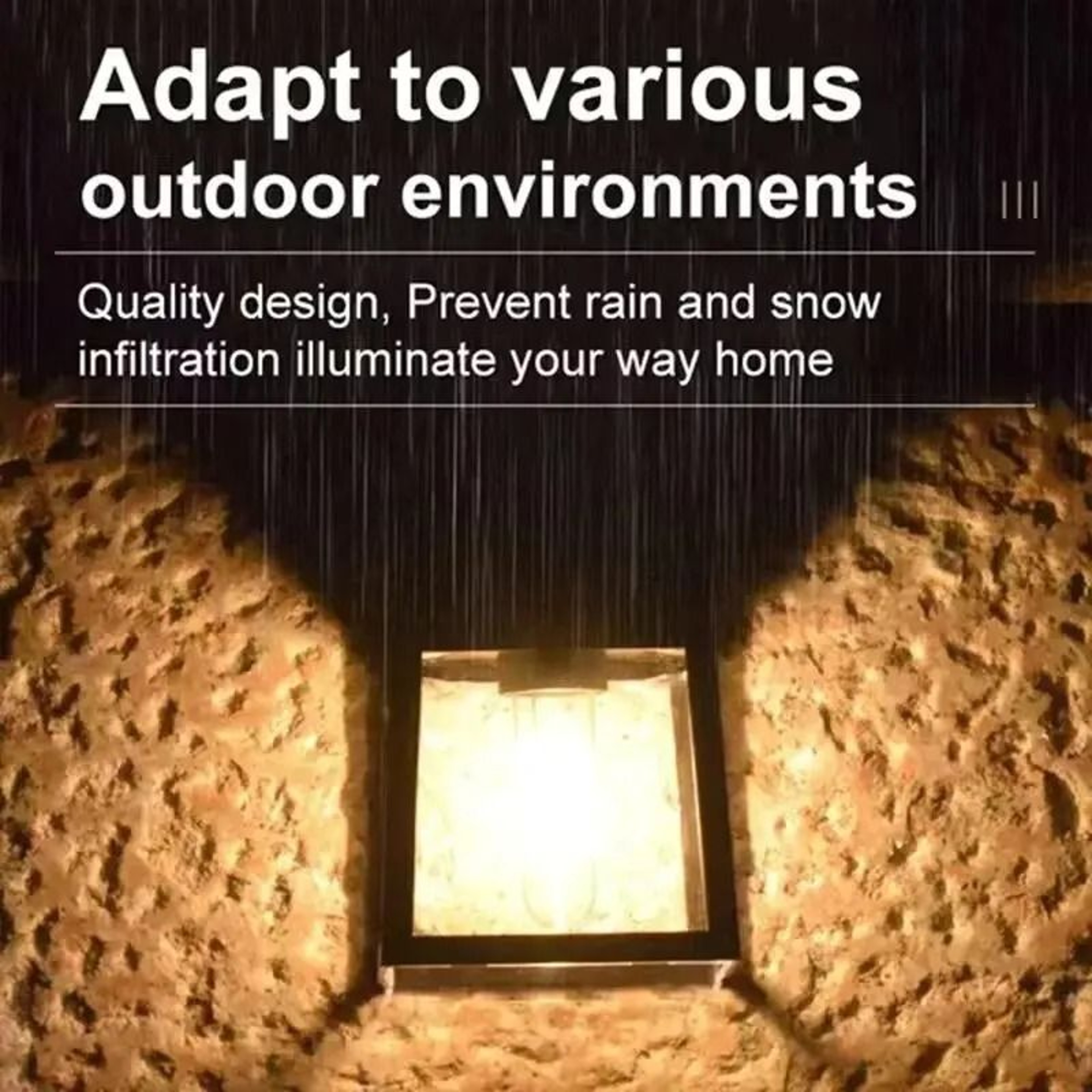 Solar HouseShaped Outdoor Wall Light 3