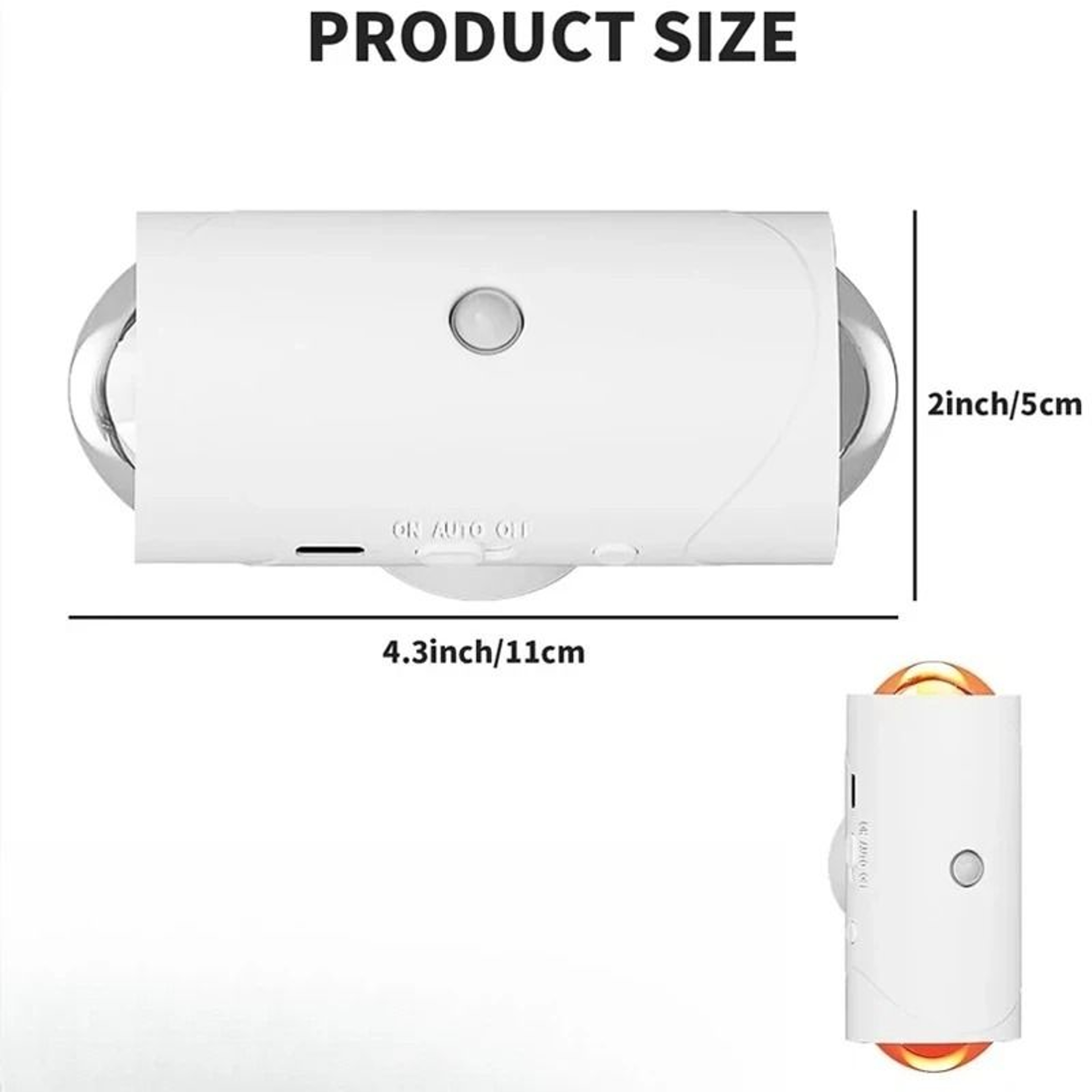 RGB Motion Sensor Atmosphere Wall Light 5