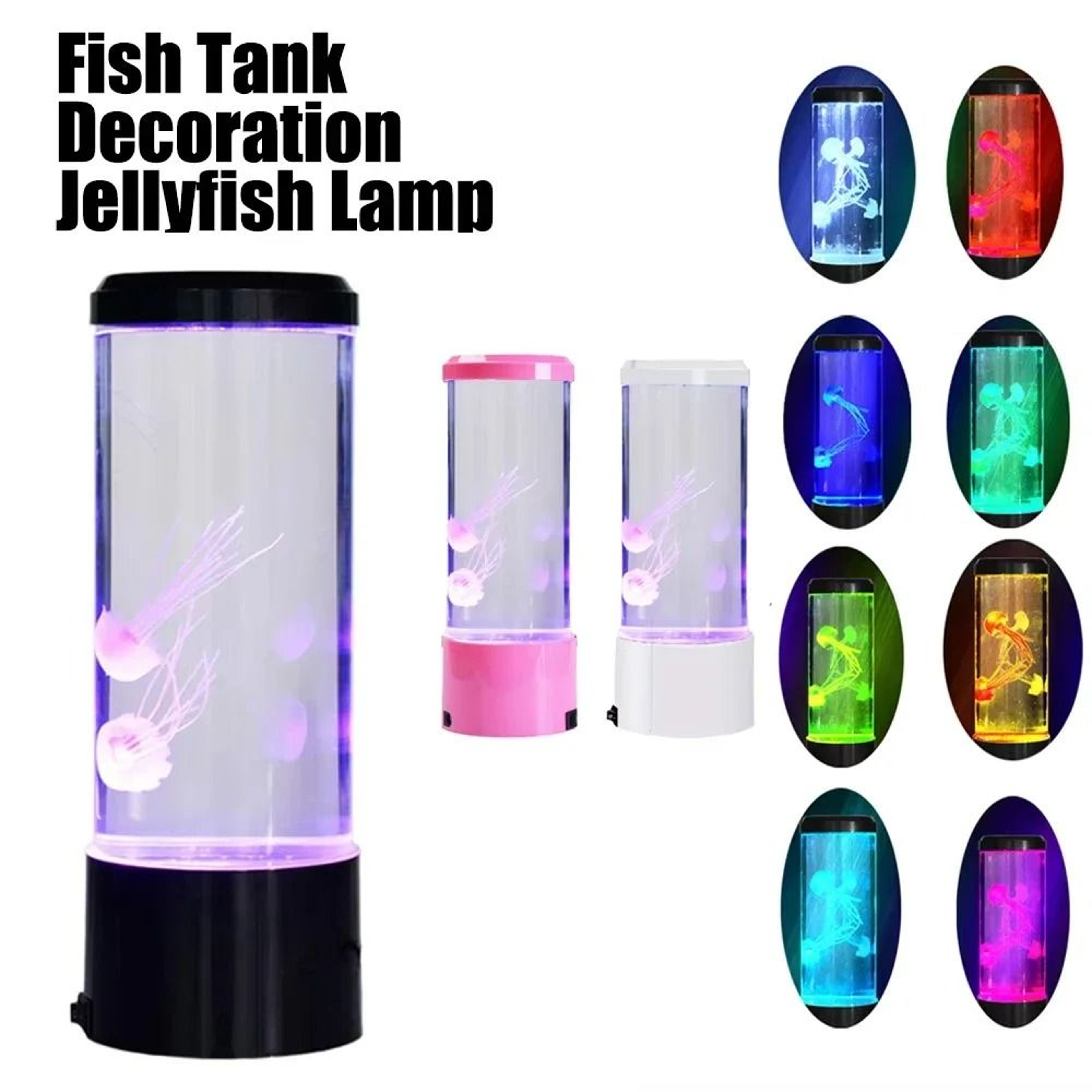 Floating Jellyfish Sensory Mood Lamp 3