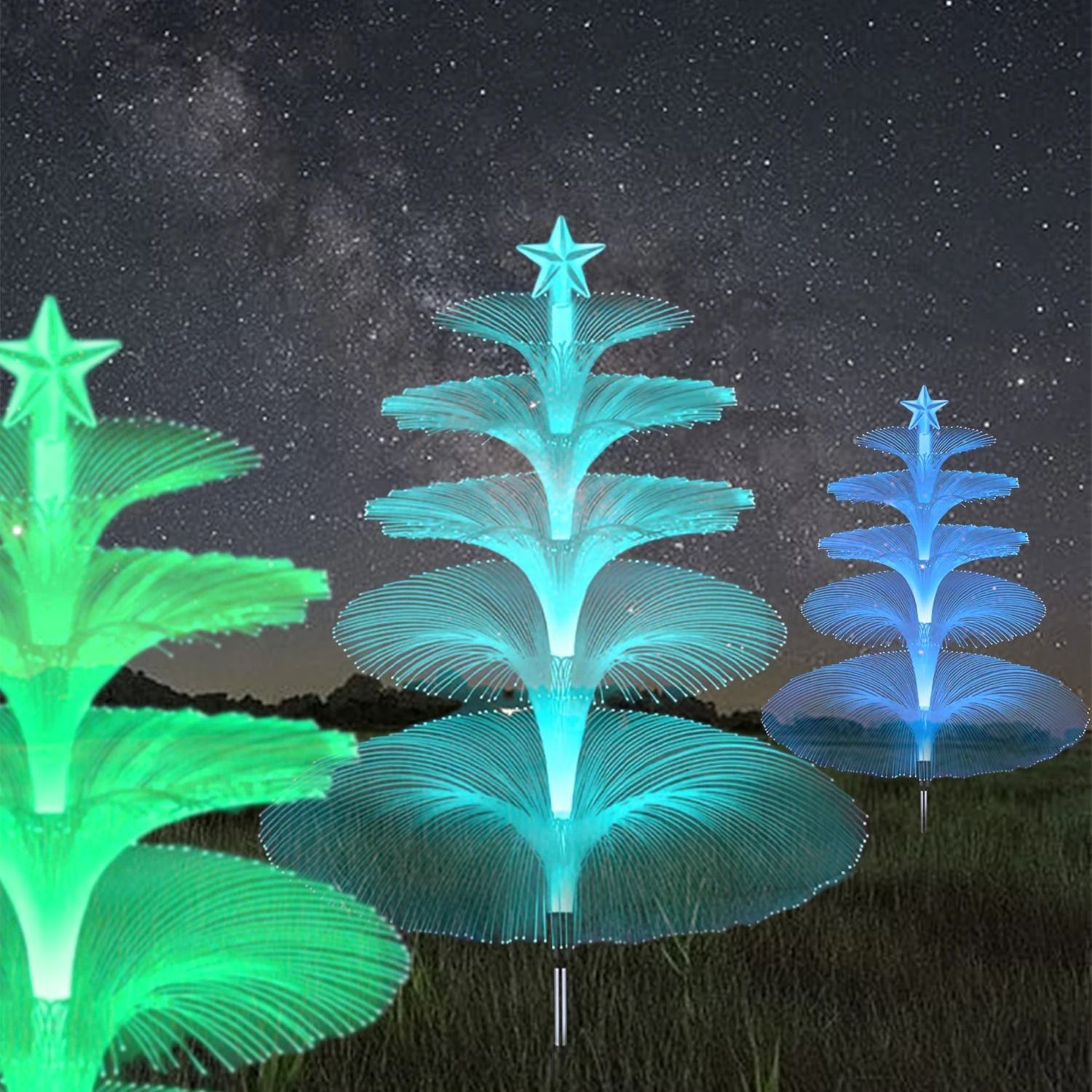 Solar Luminescent Jellyfish Bloom Stakes 4