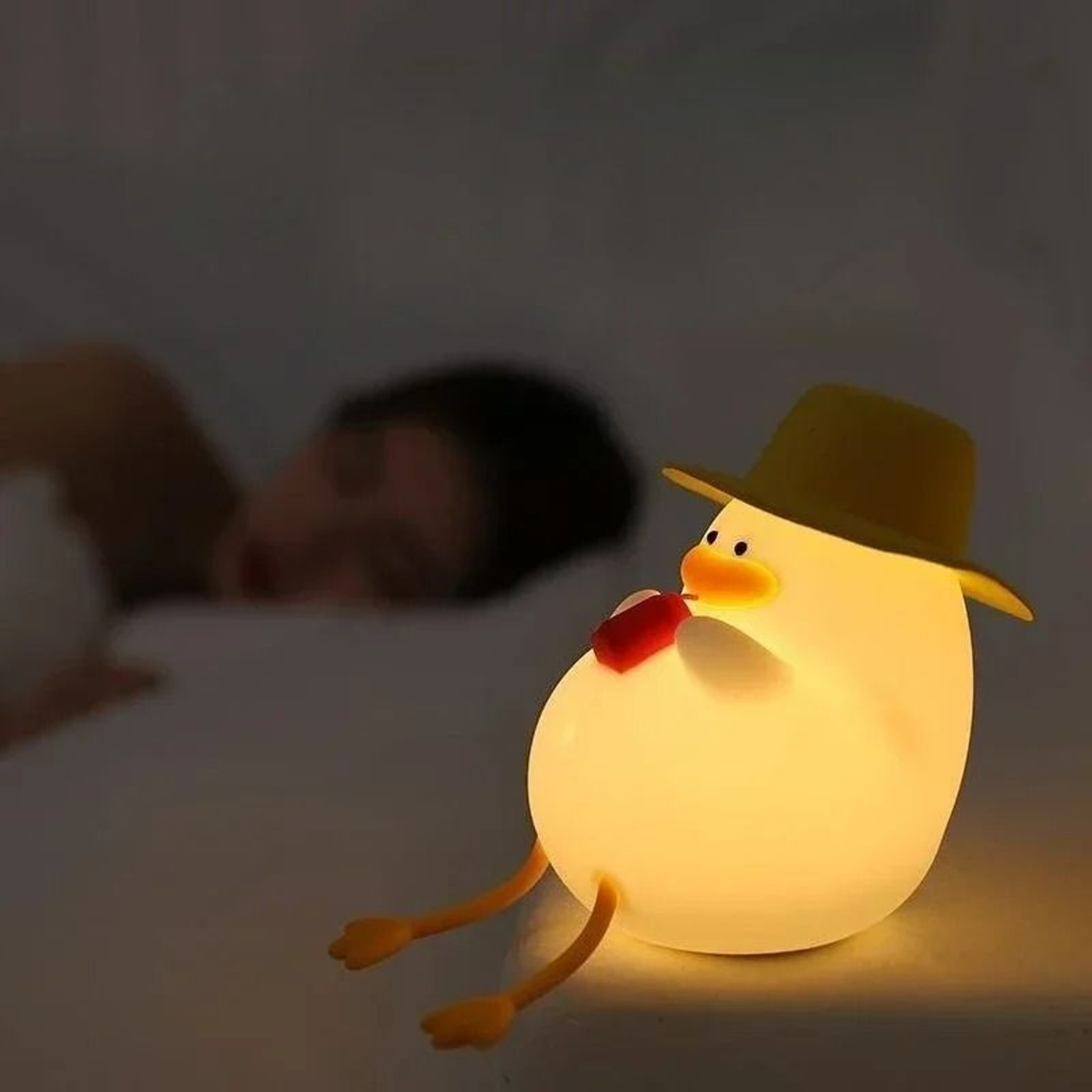 Squeezable Glow Duckie Night Light 0
