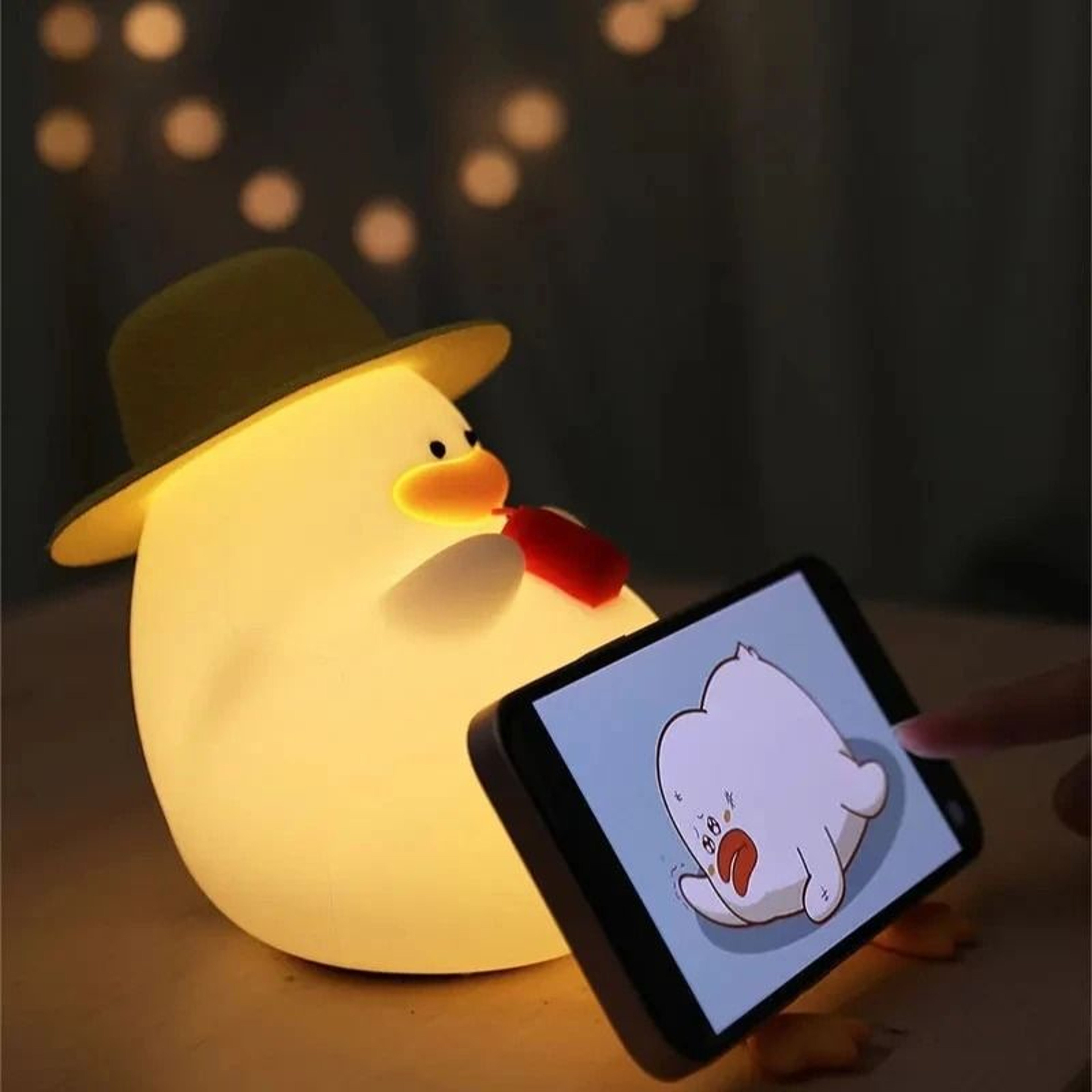 Squeezable Glow Duckie Night Light 5