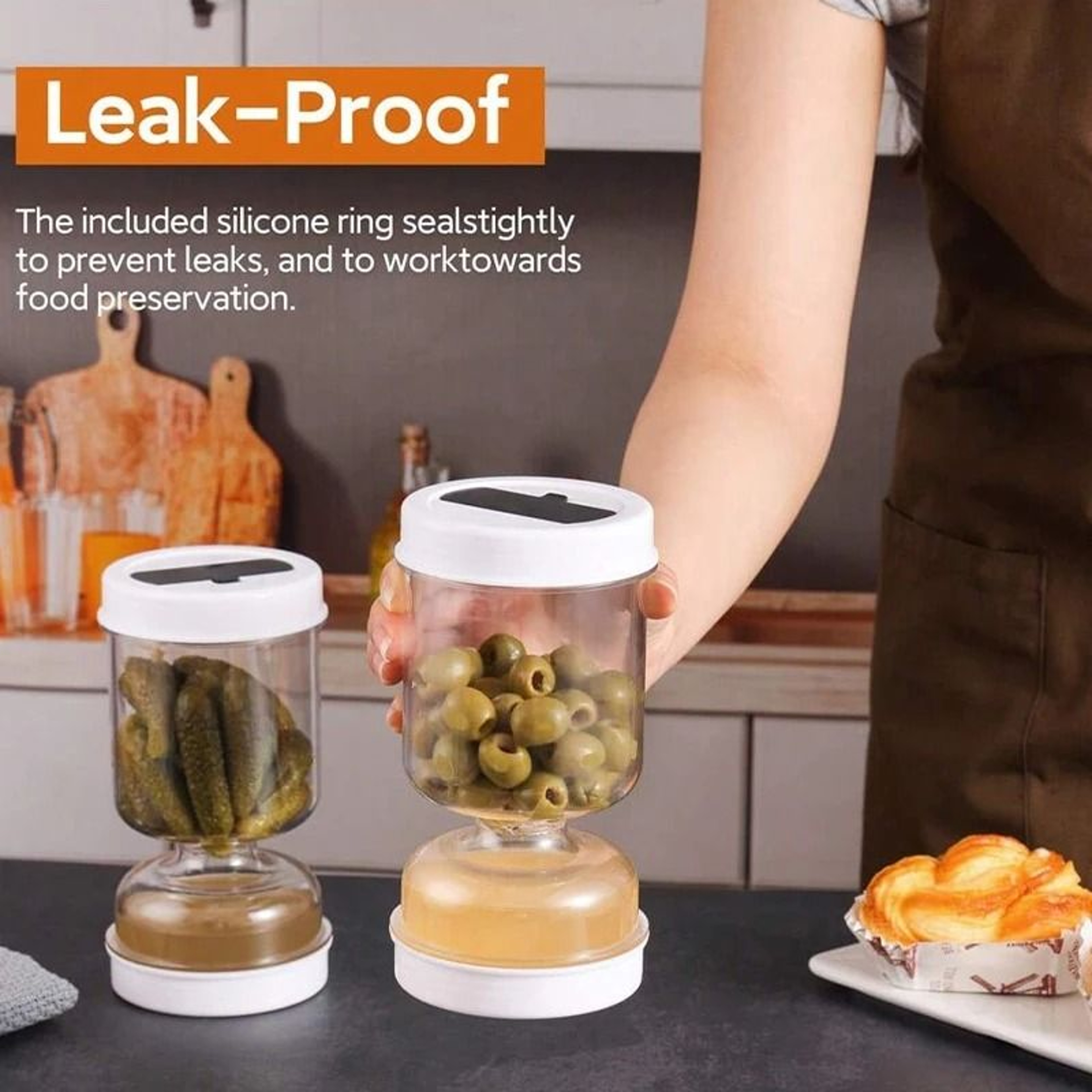 DuoChamber Pickle  Hourglass Separator 0