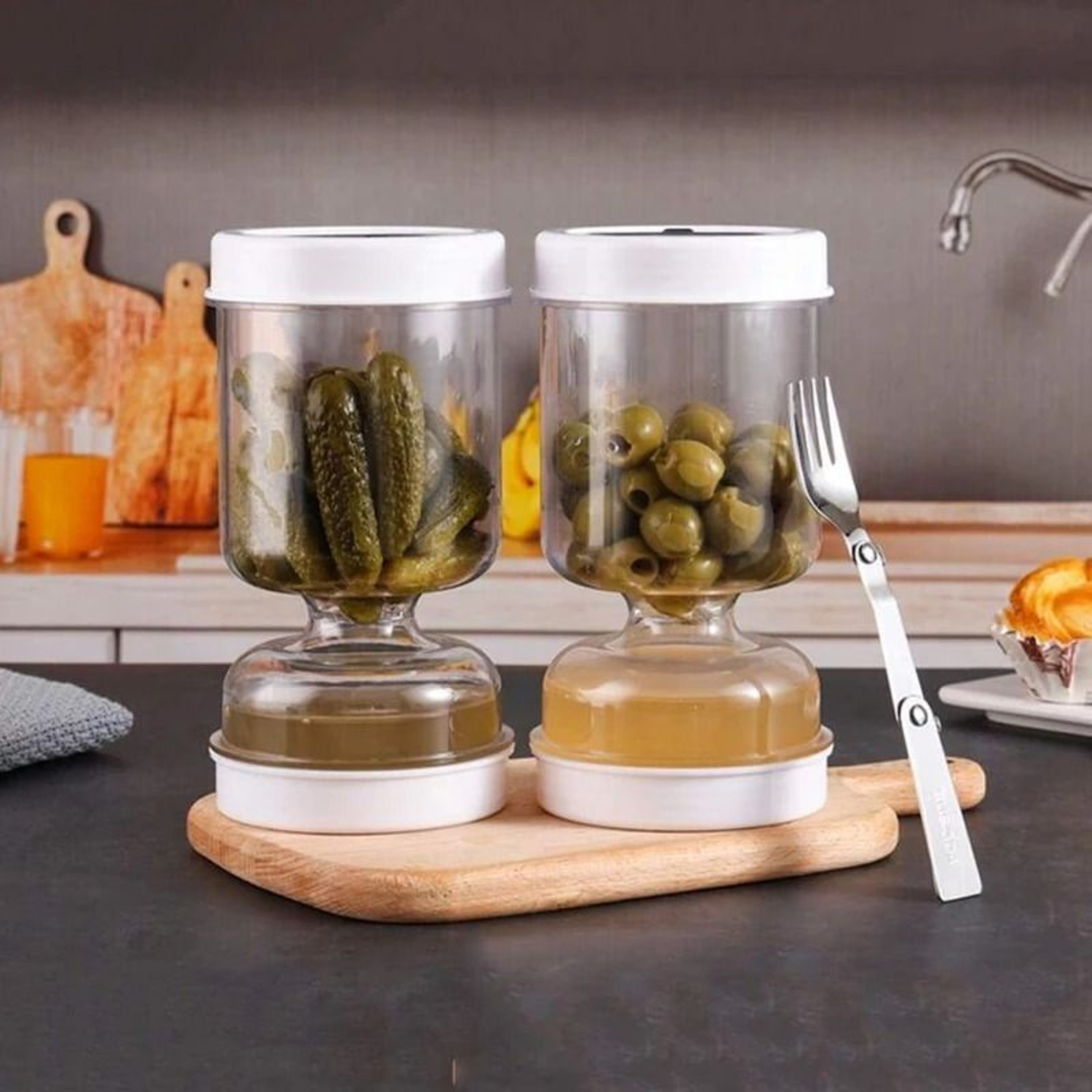 DuoChamber Pickle  Hourglass Separator 1