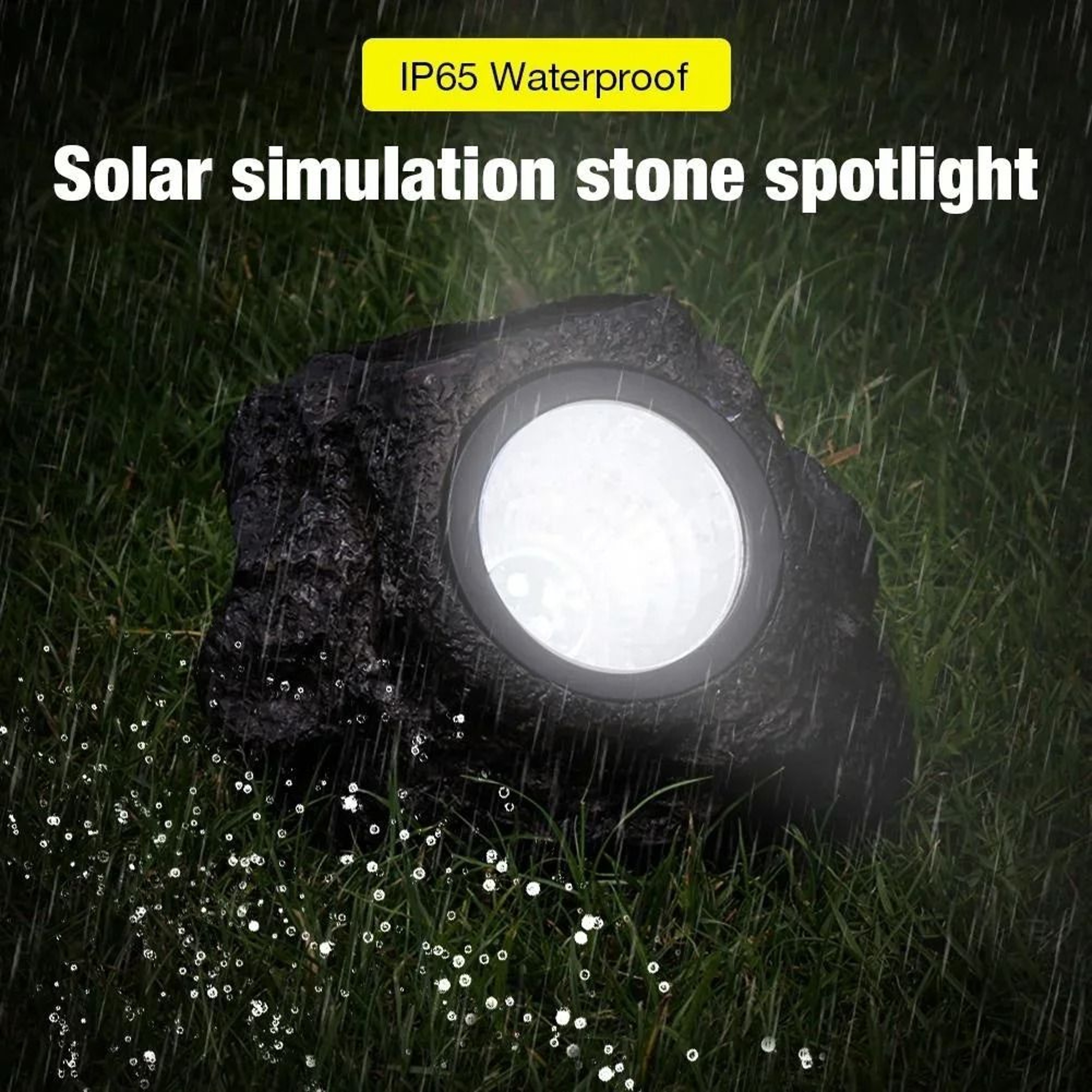 Stealth Terrain Solar Rock Spotlight 3