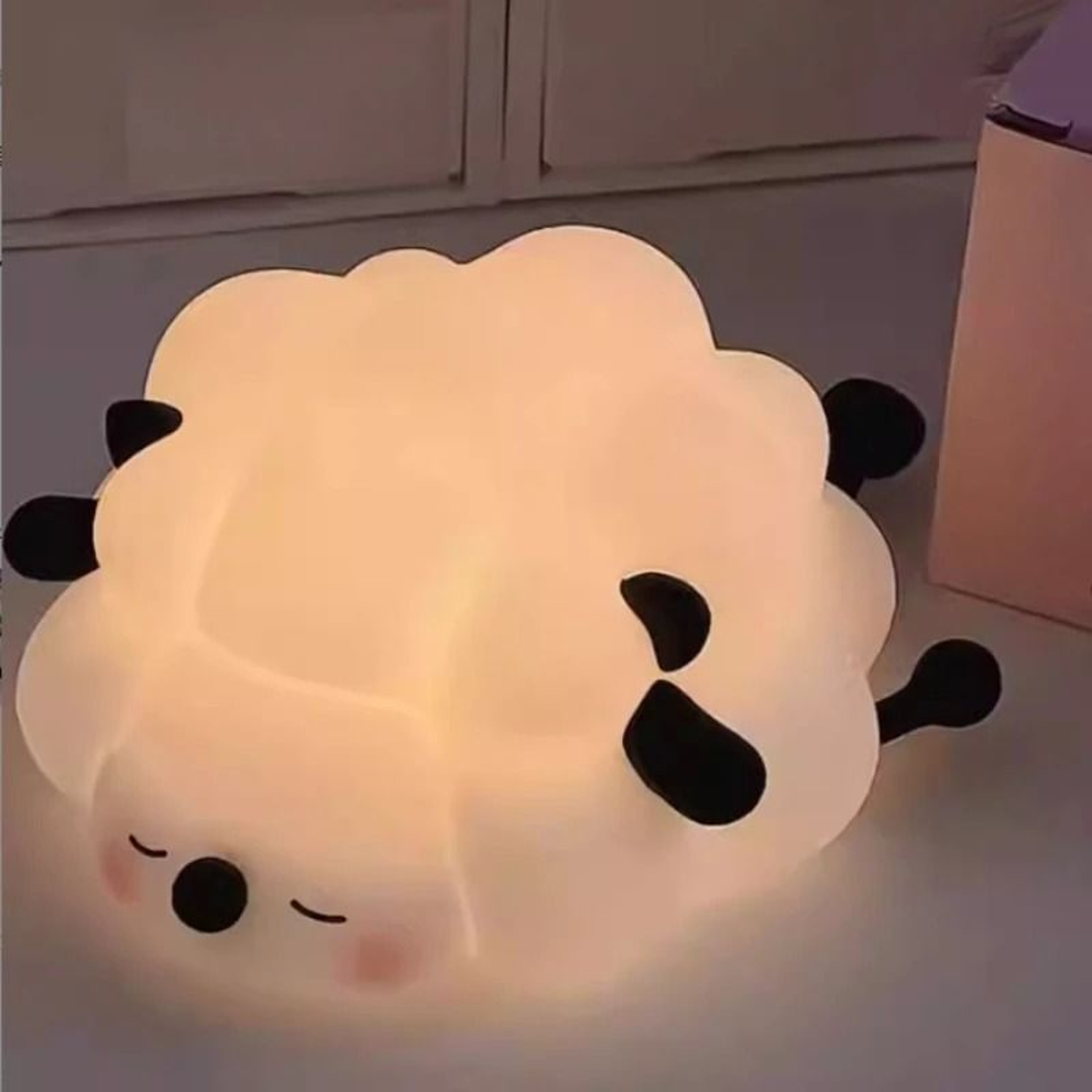 Dreamy Meadow Silicone Sheep Night Light 4