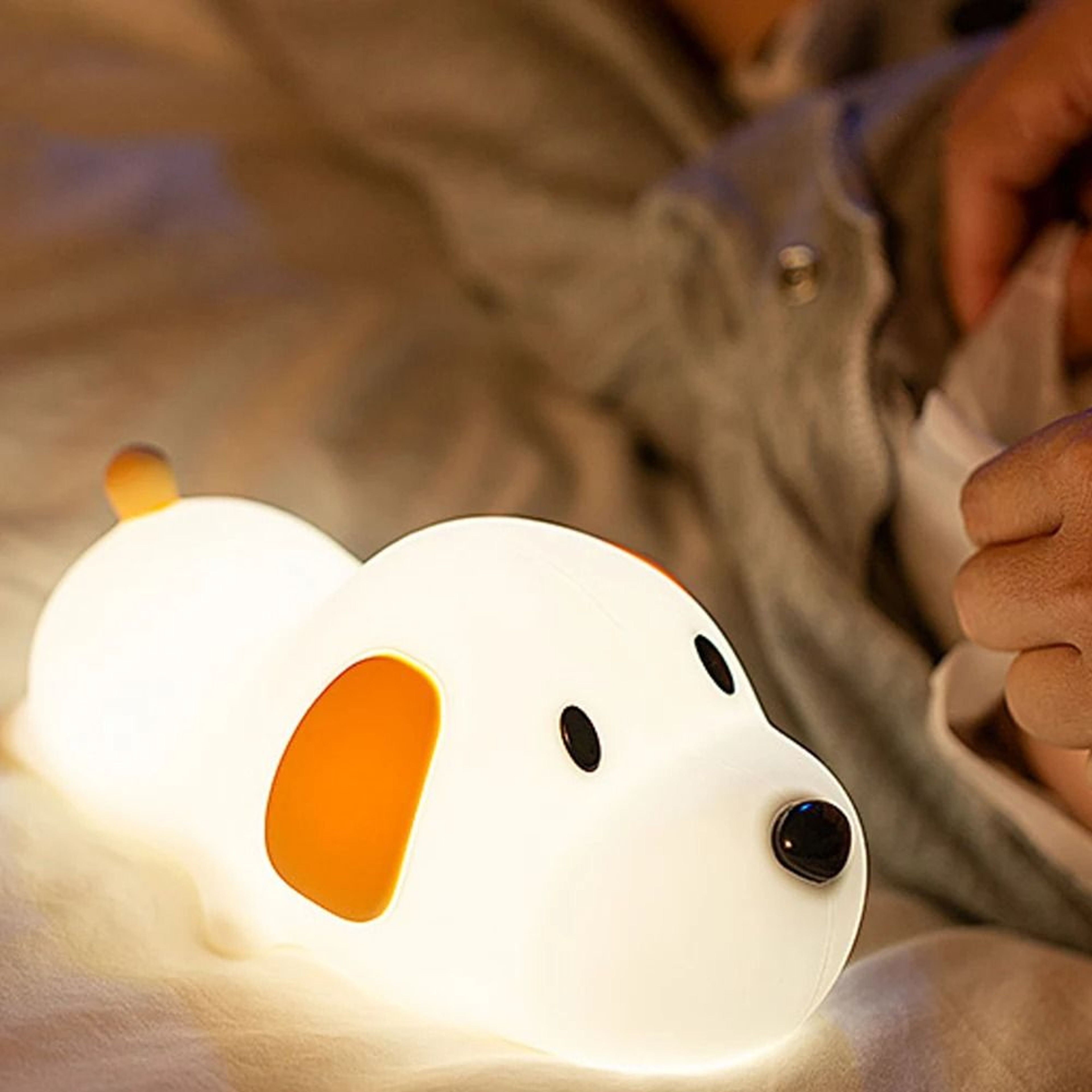 CuddleGlow Puppy Silicone Night Light 4
