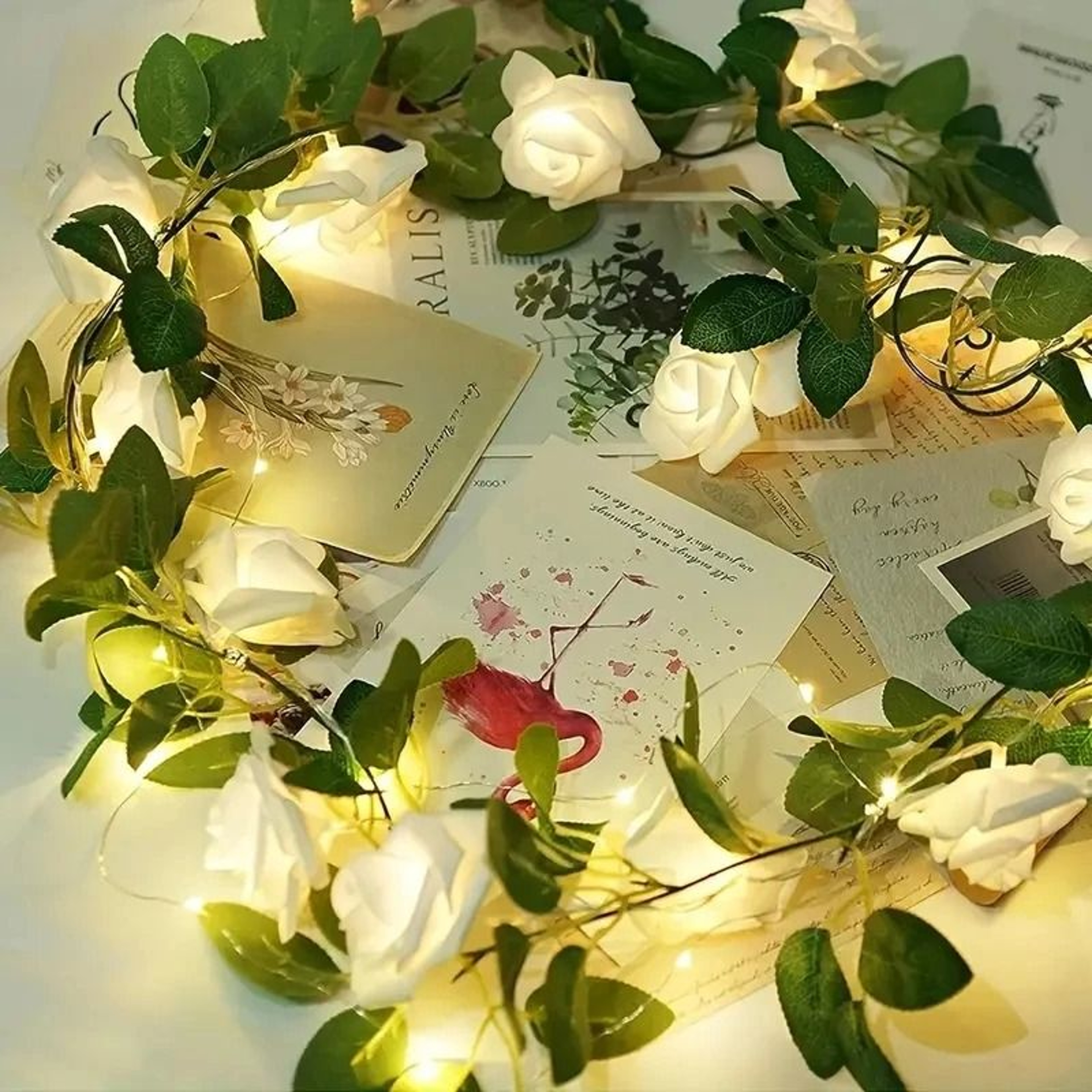 Eternal Bloom Rose Garland Strings 4