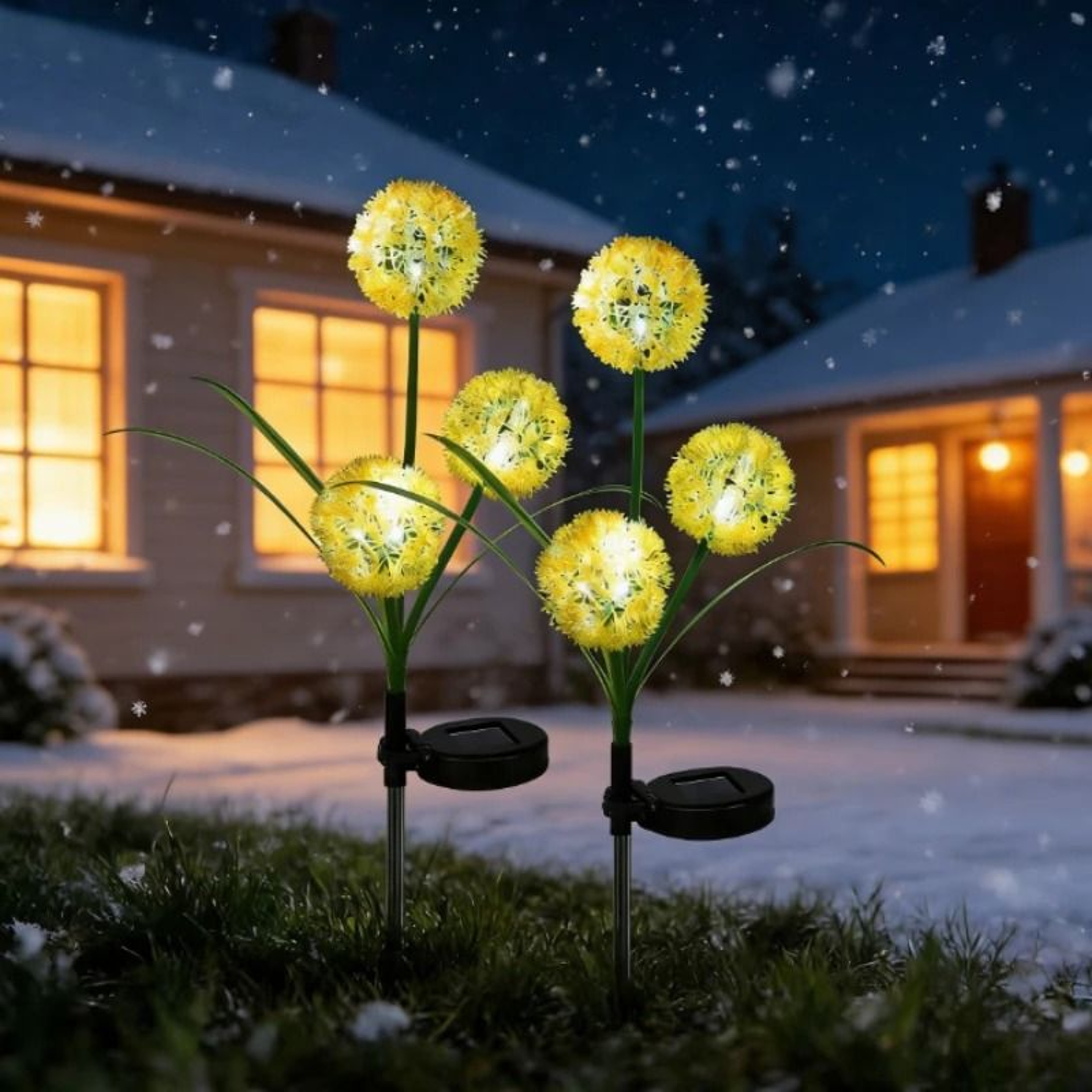 SpheroGlow TripleHead Solar Alliums 1