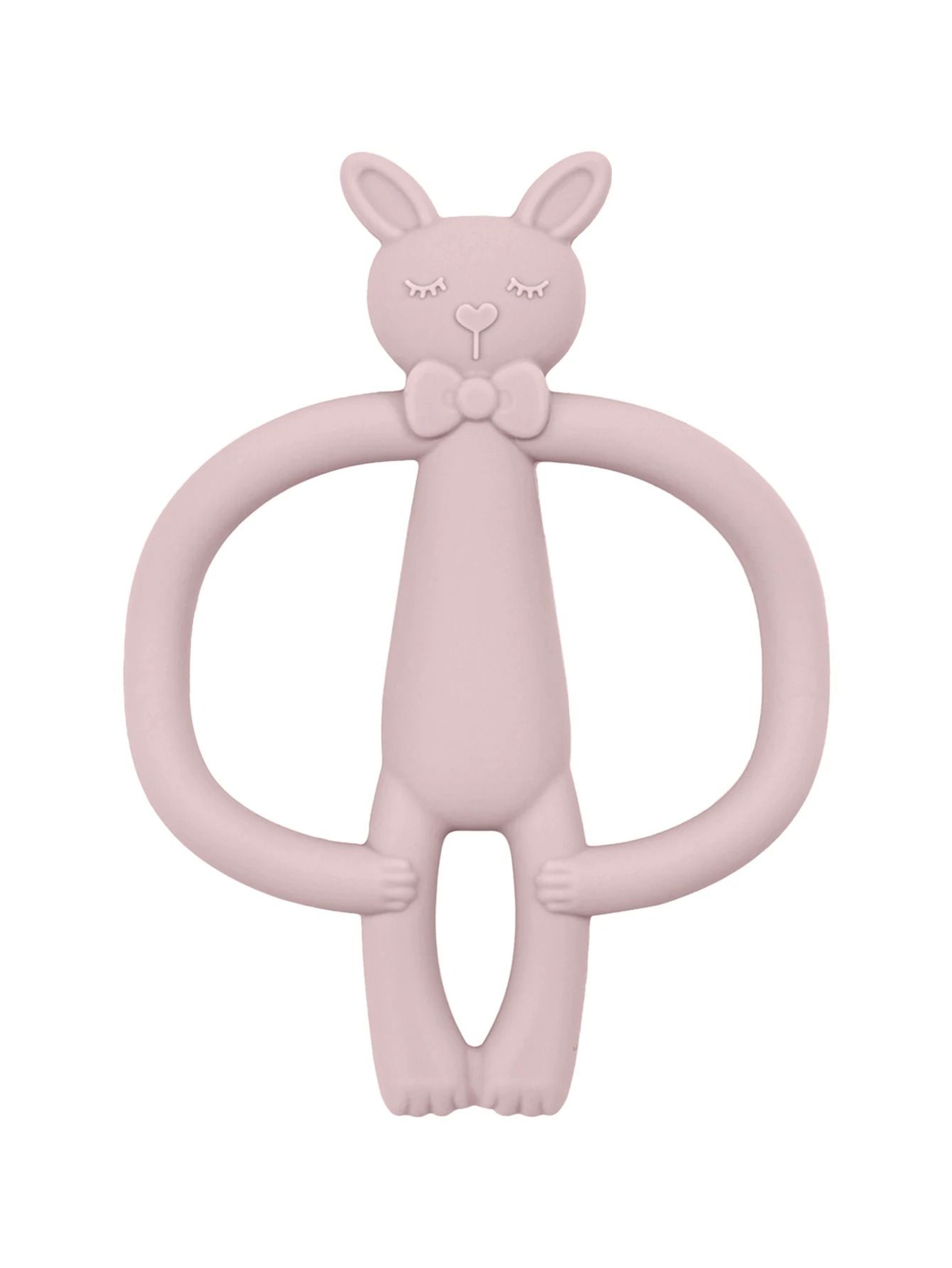 Cottontail Comfort Silicone Rabbit Teether 9