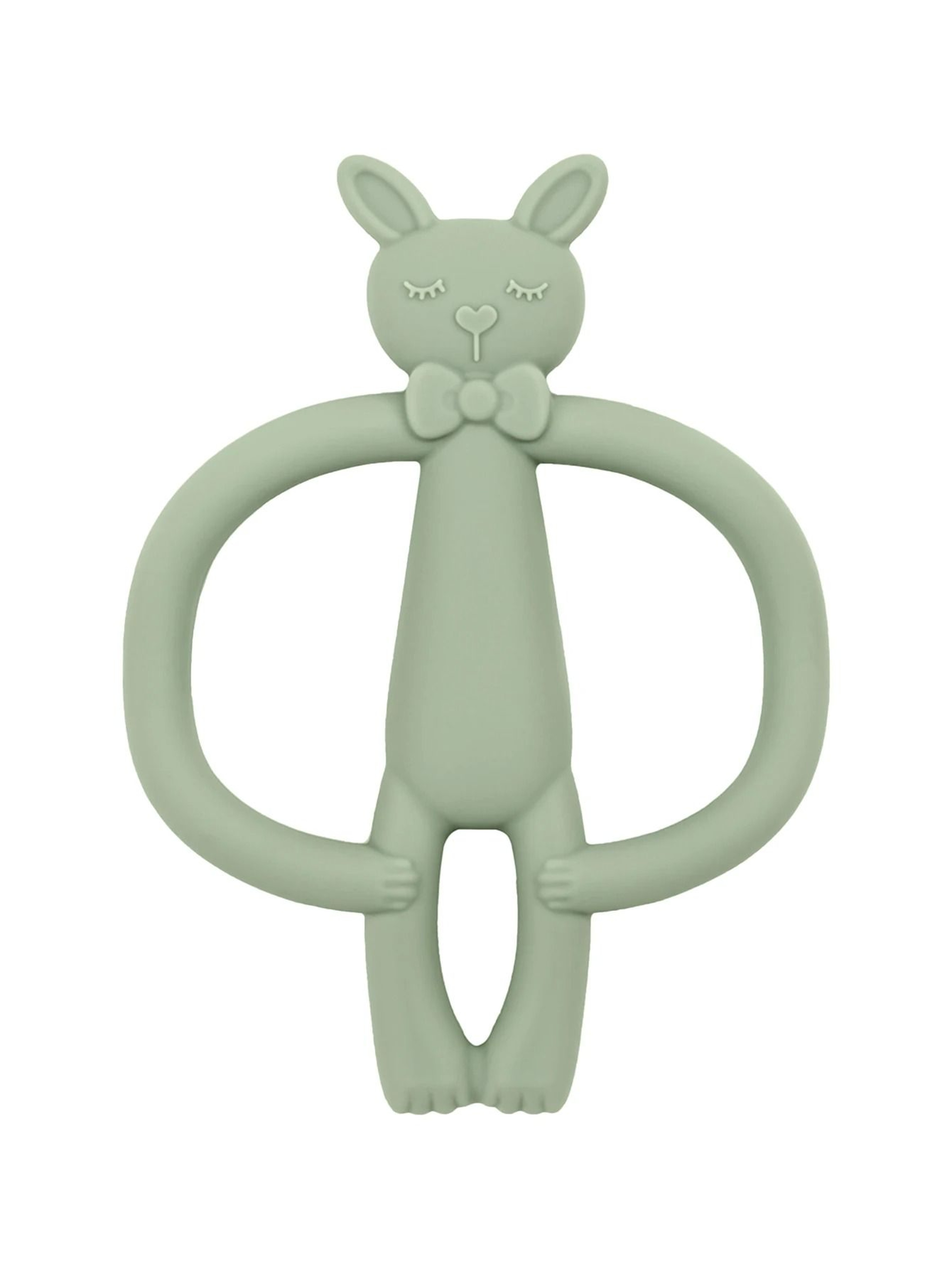 Cottontail Comfort Silicone Rabbit Teether 7