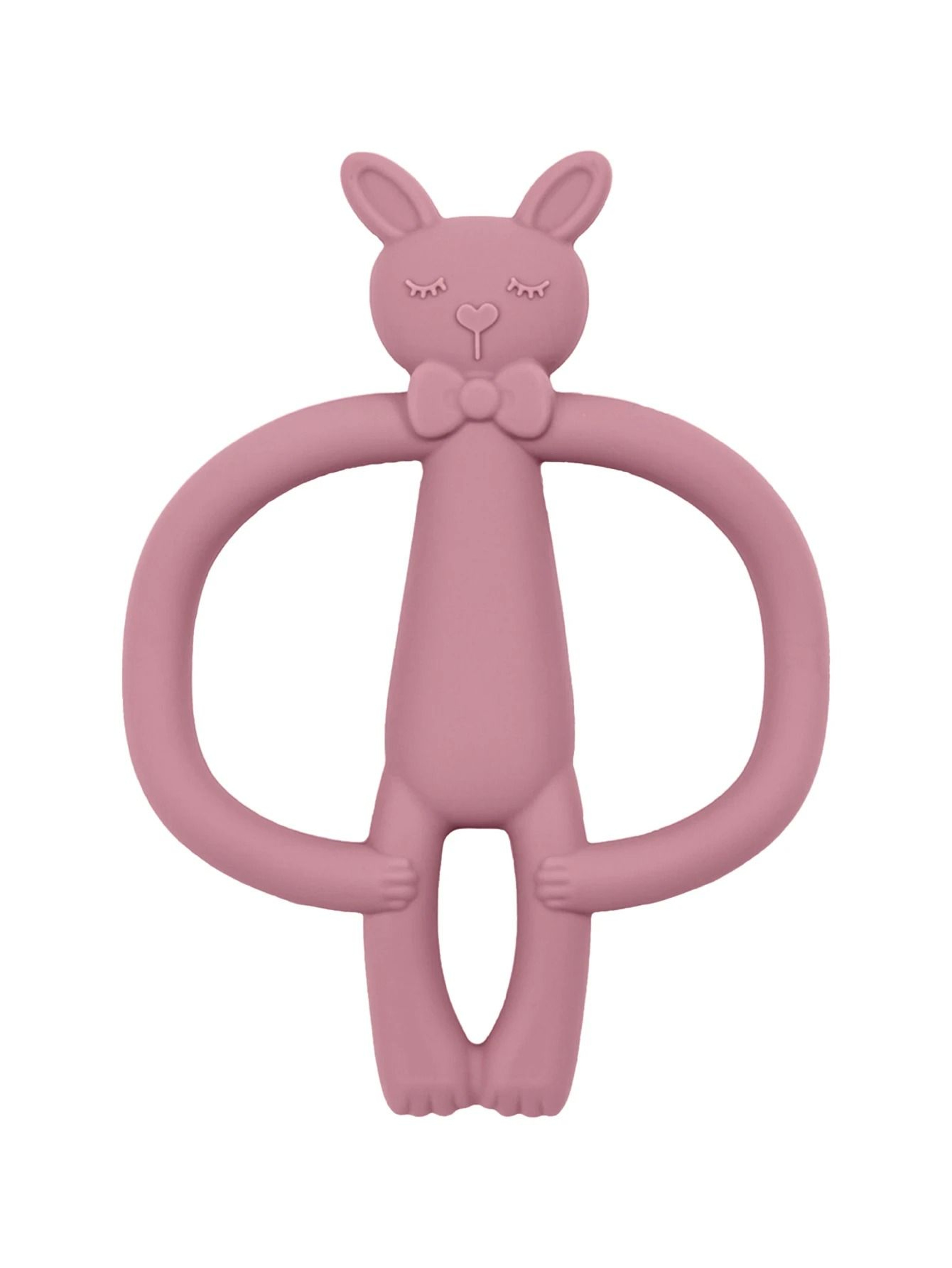 Cottontail Comfort Silicone Rabbit Teether 10