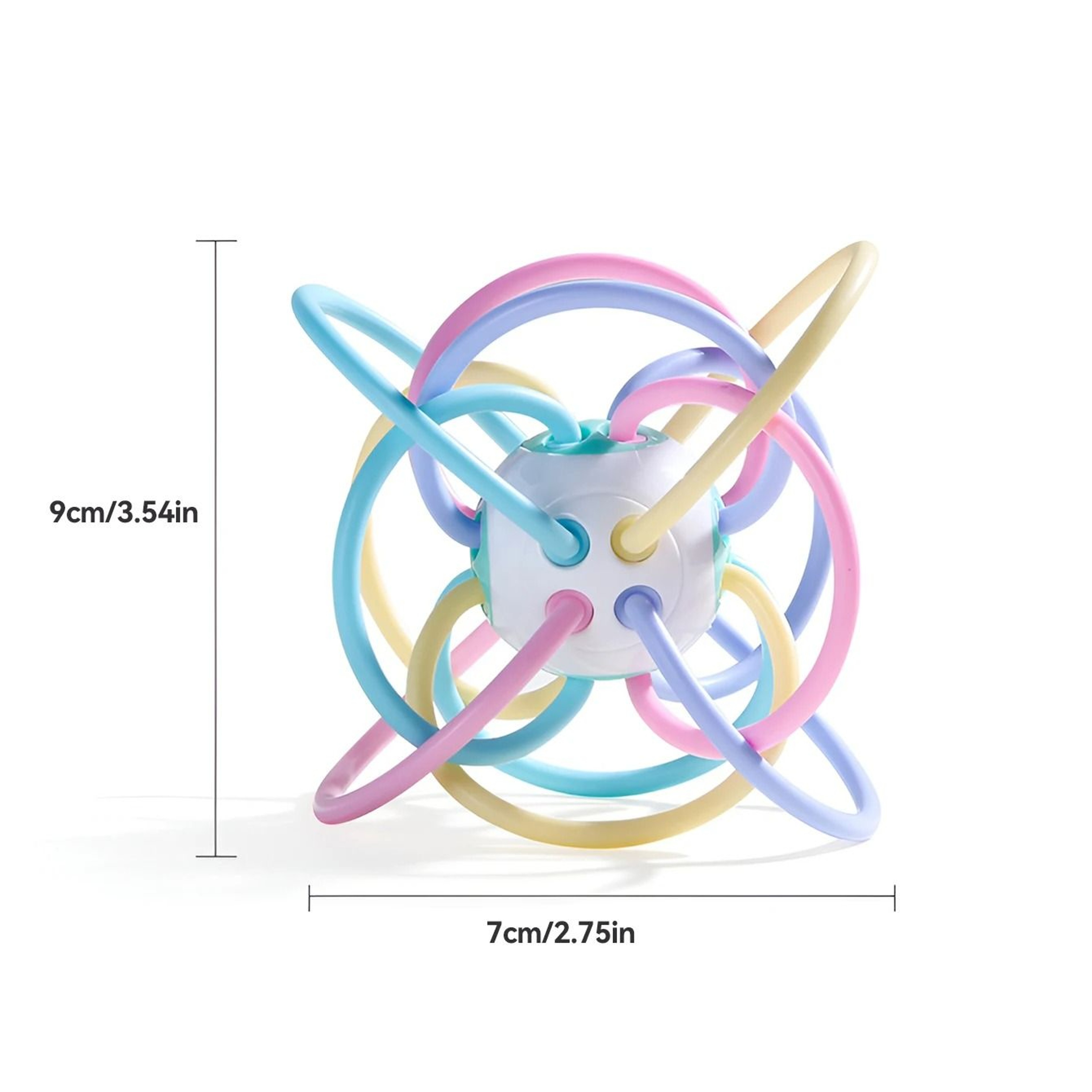 Manhattan Prism Sensory Teether Ball 5
