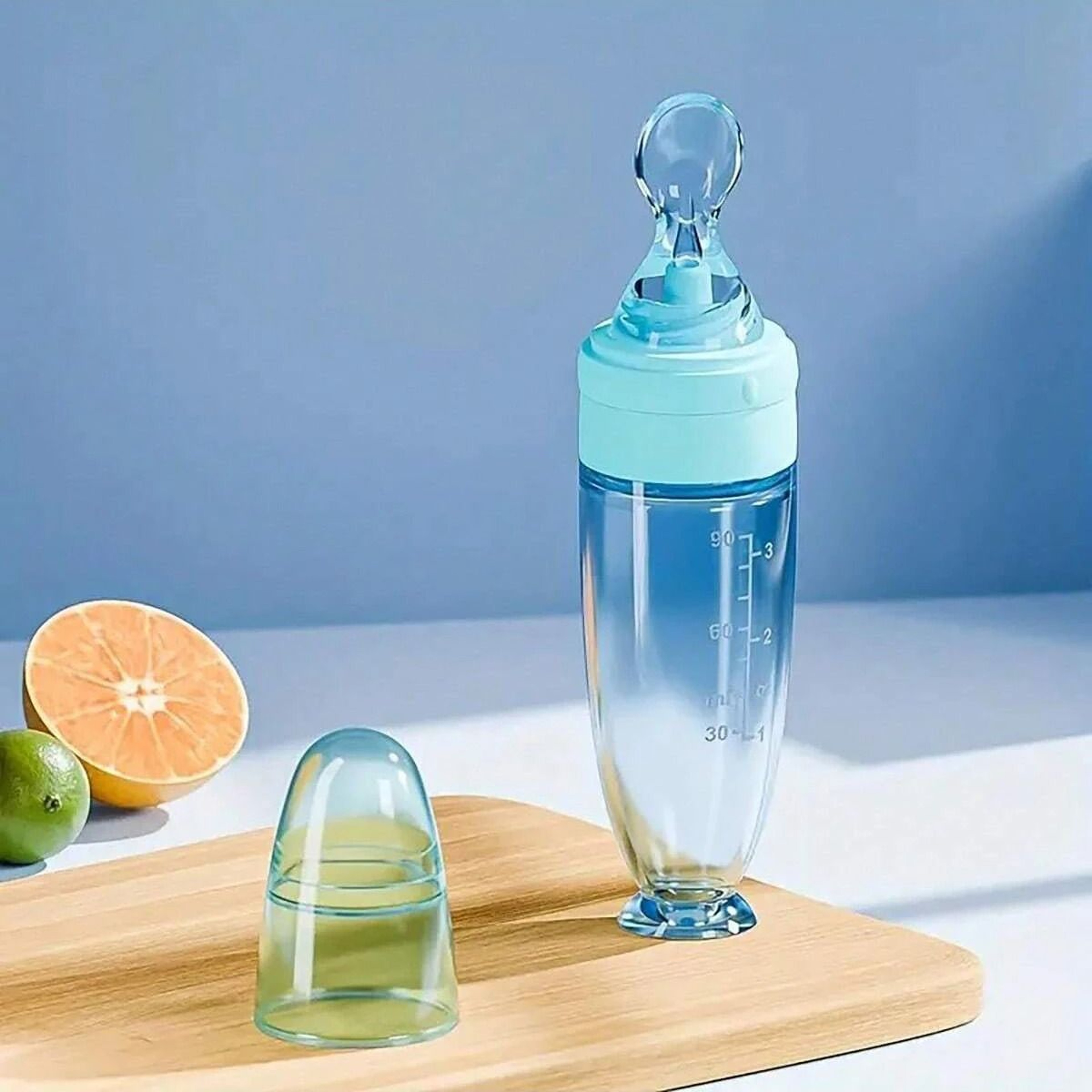 SqueezenFeed Silicone Cereal Spoon Bottle 8
