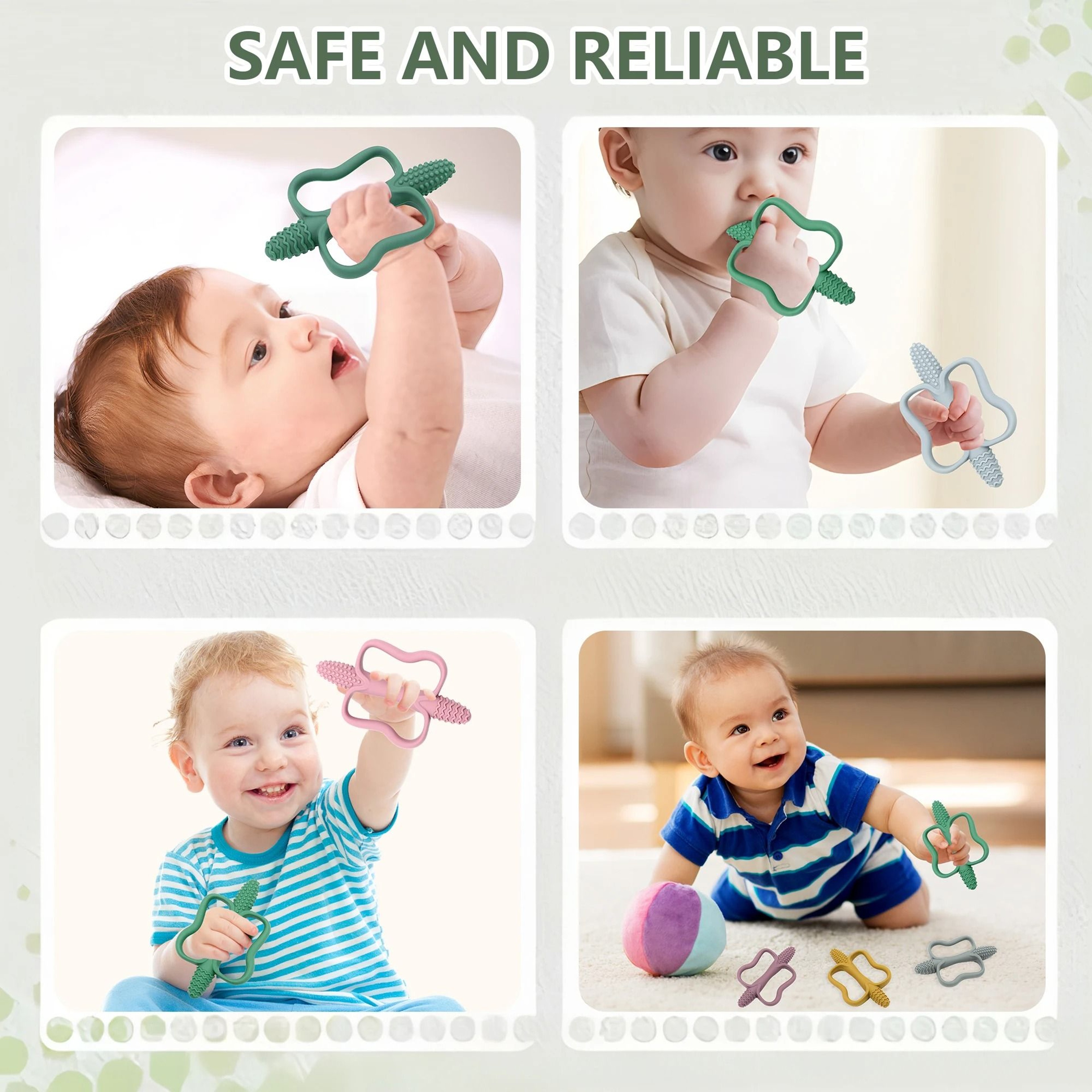 FlexiGrip Remote Silicone Teether 6
