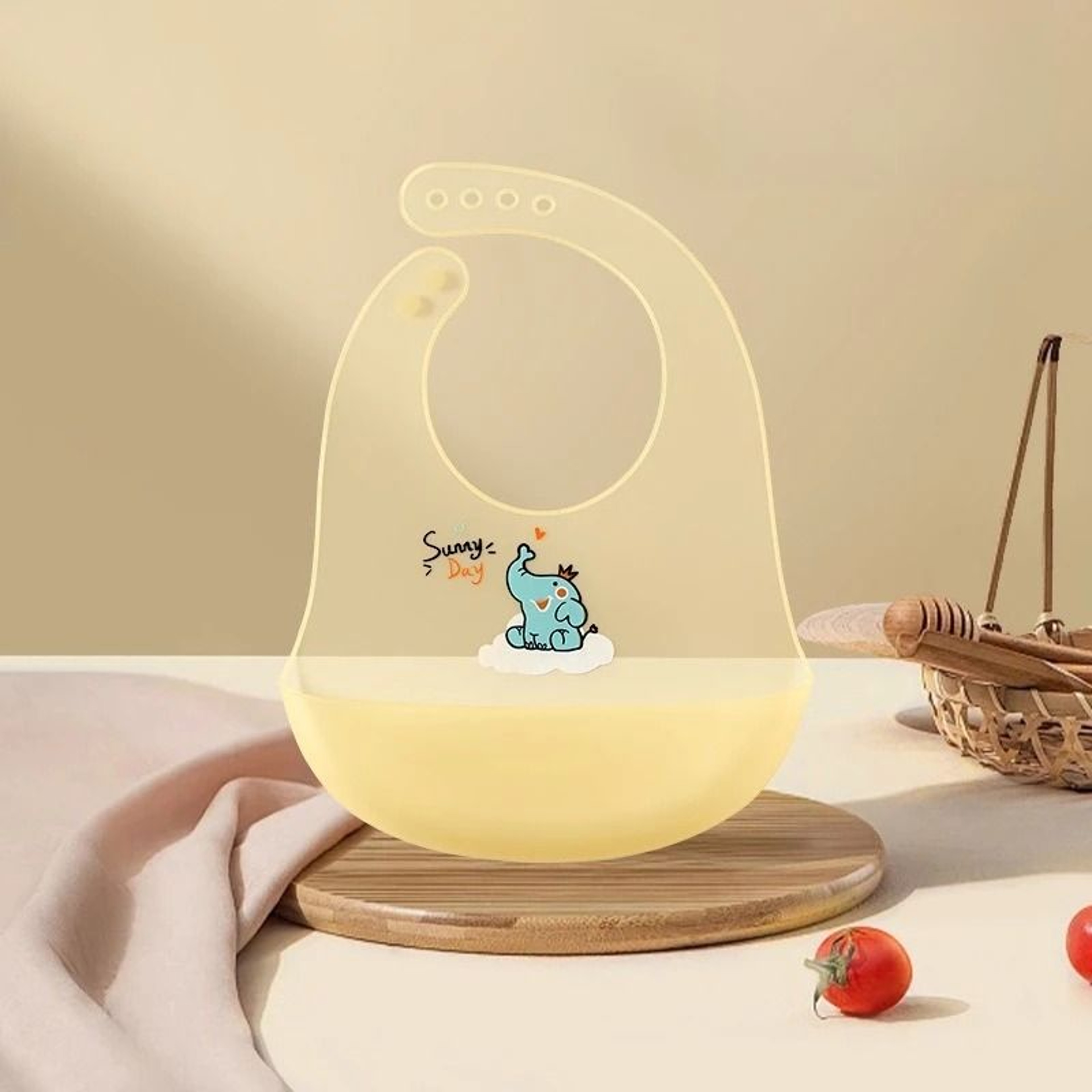 CrumbsAway Waterproof Silicone Bib 9