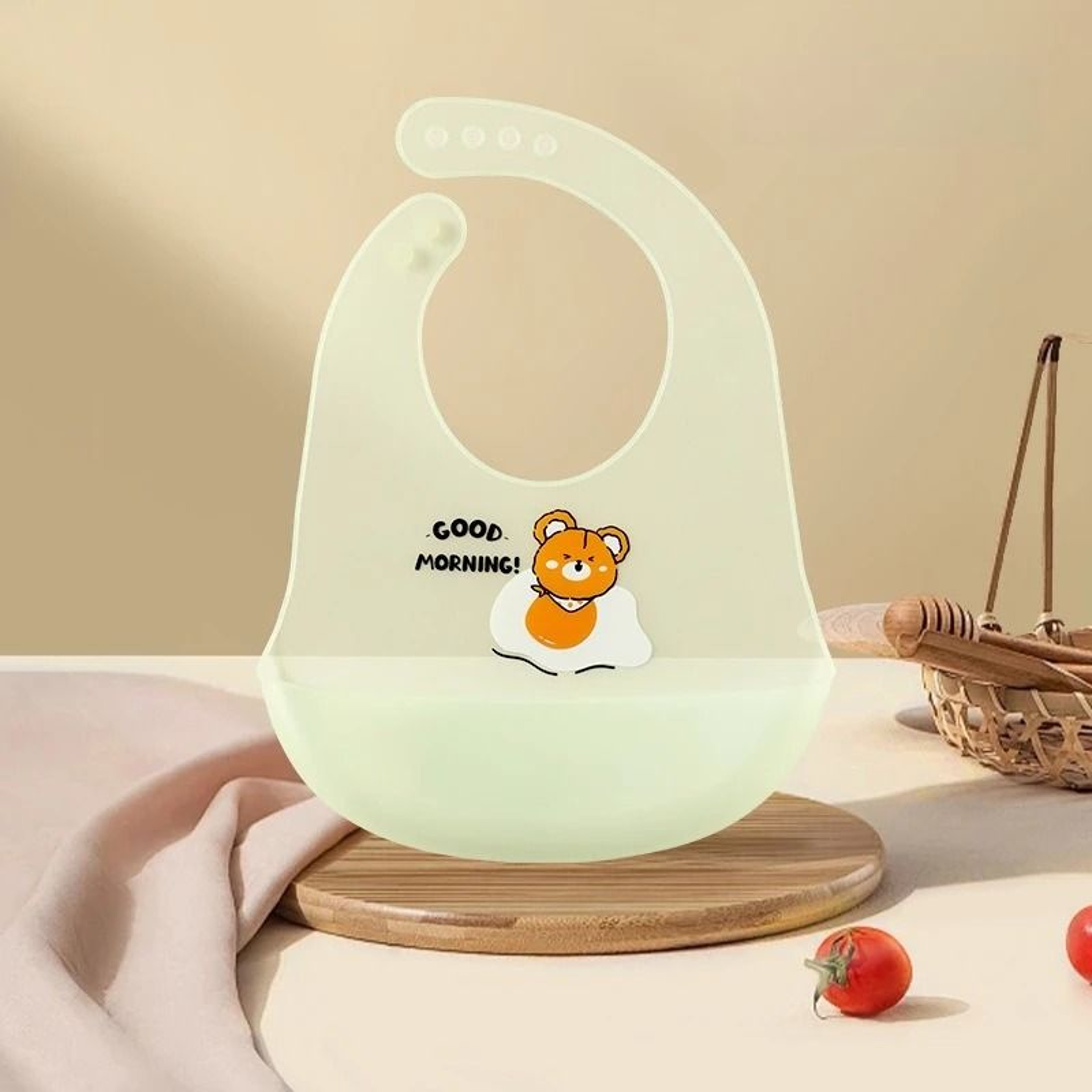 CrumbsAway Waterproof Silicone Bib 6