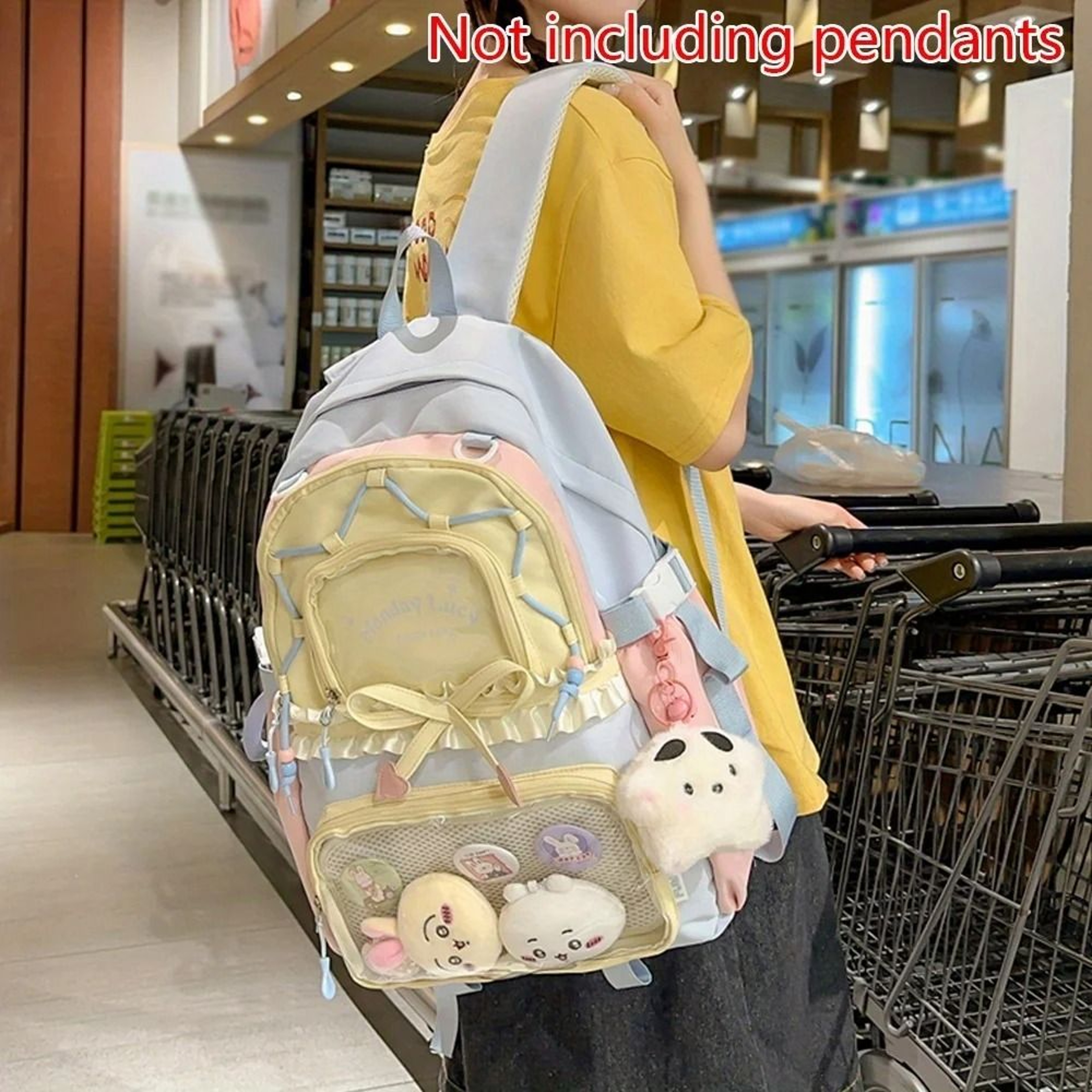 Monday Lucy TwoPiece Ita Bag  Backpack Set 5