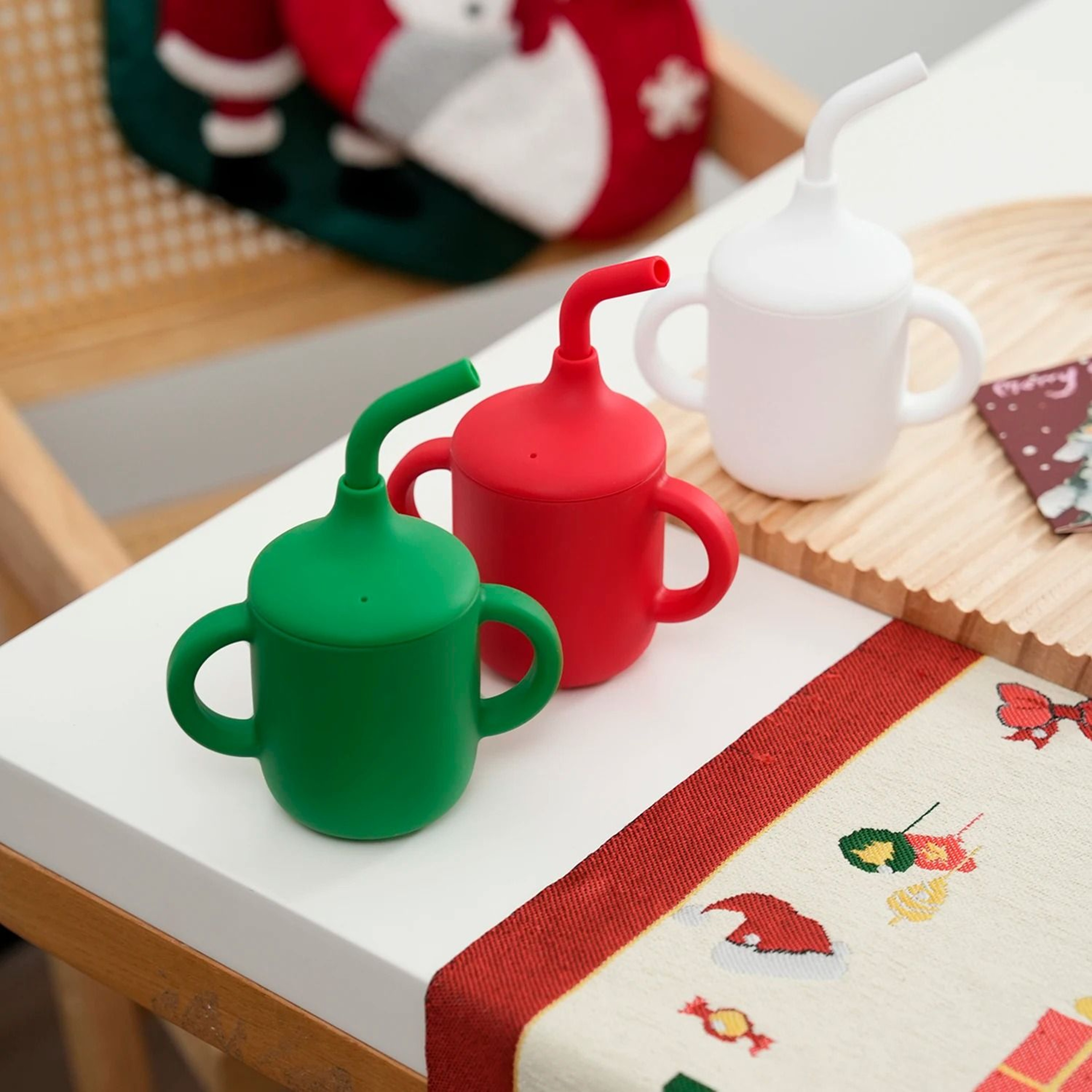 DualGrip Silicone Infant Training Cup 3