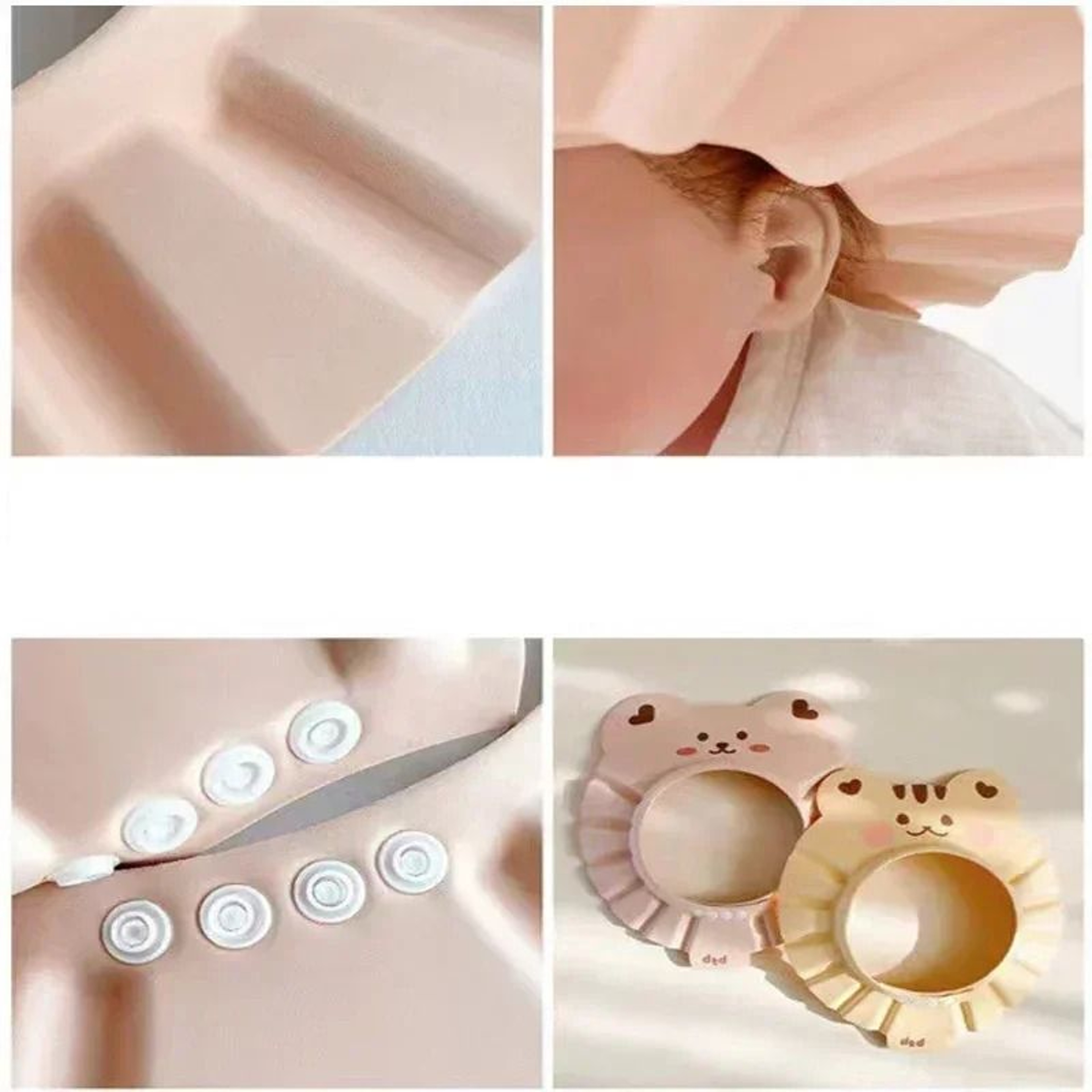 TearFree Shield Adjustable Shampoo Cap 2