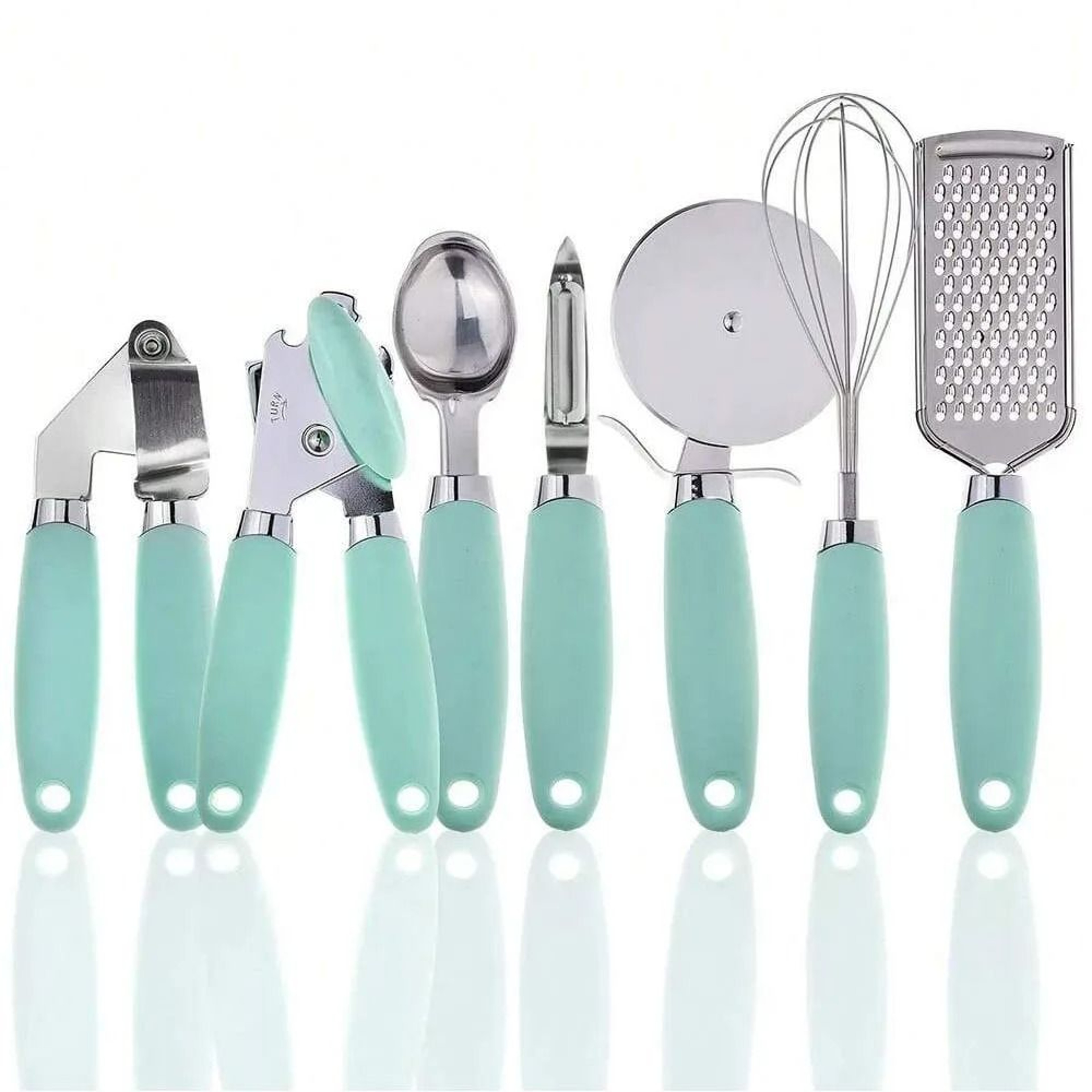 7PC SiliconeGrip Stainless Utensil Set 6