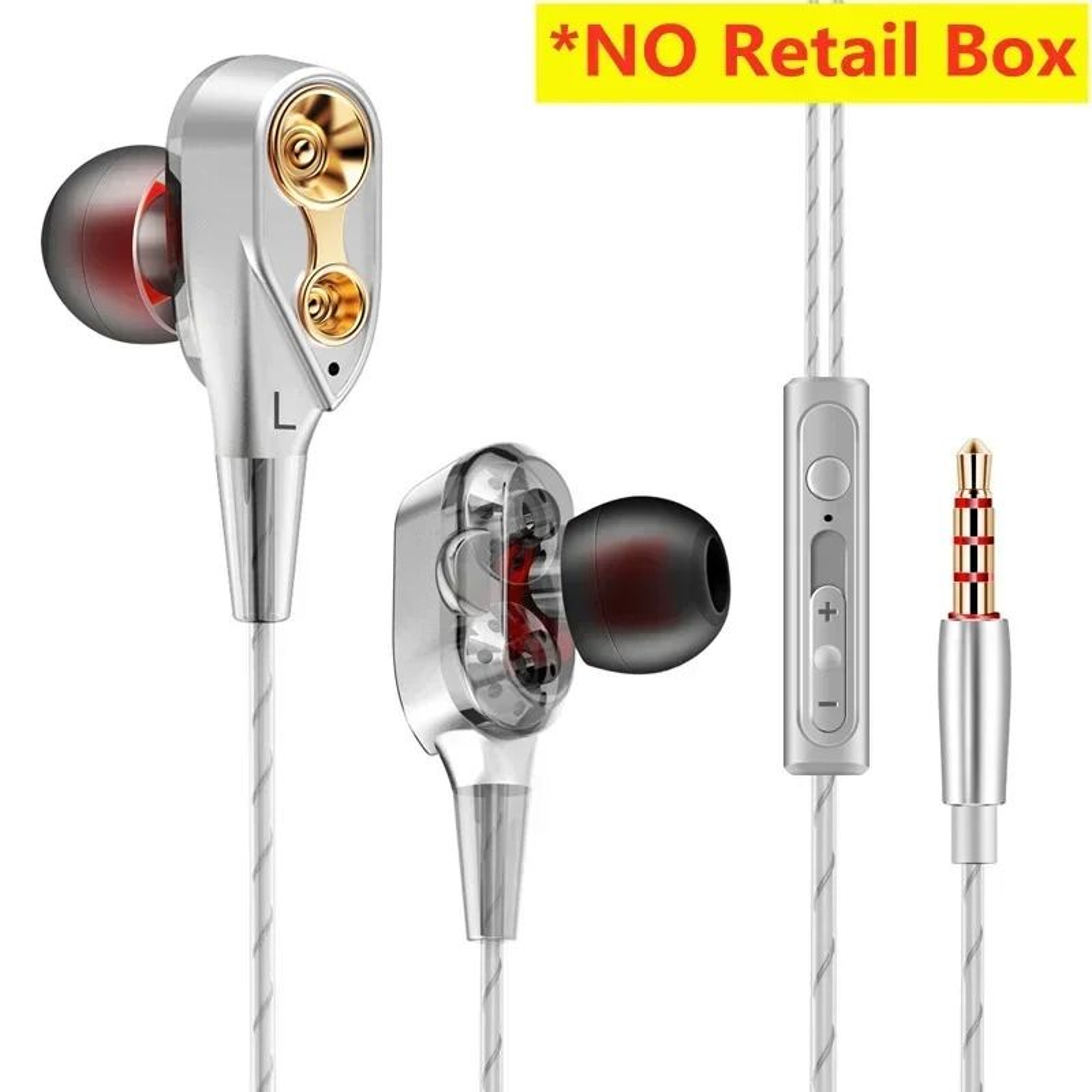 HiFi DualDriver Wired Sport Headphones 6
