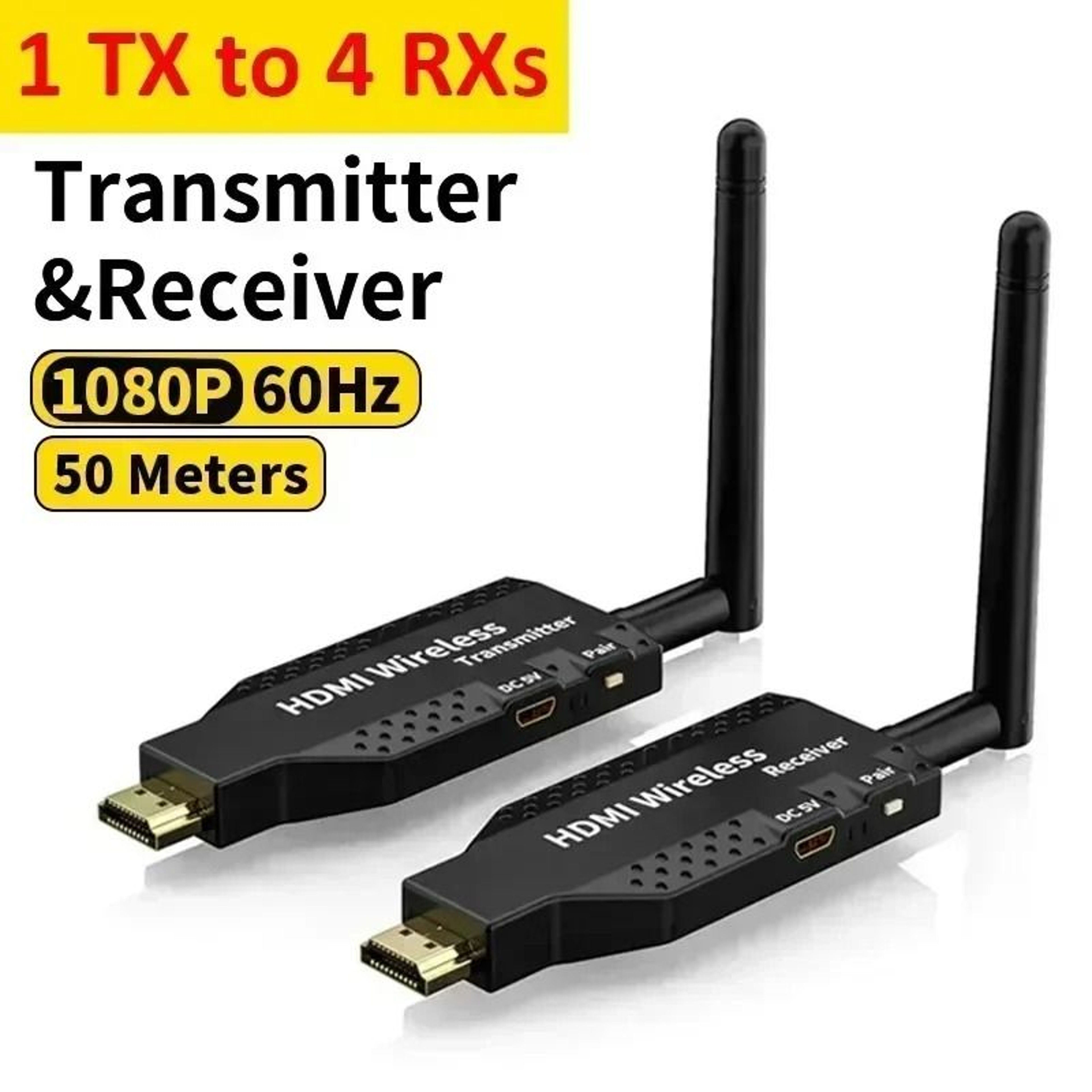 5G LongRange Wireless HDMI Extender Kit 0