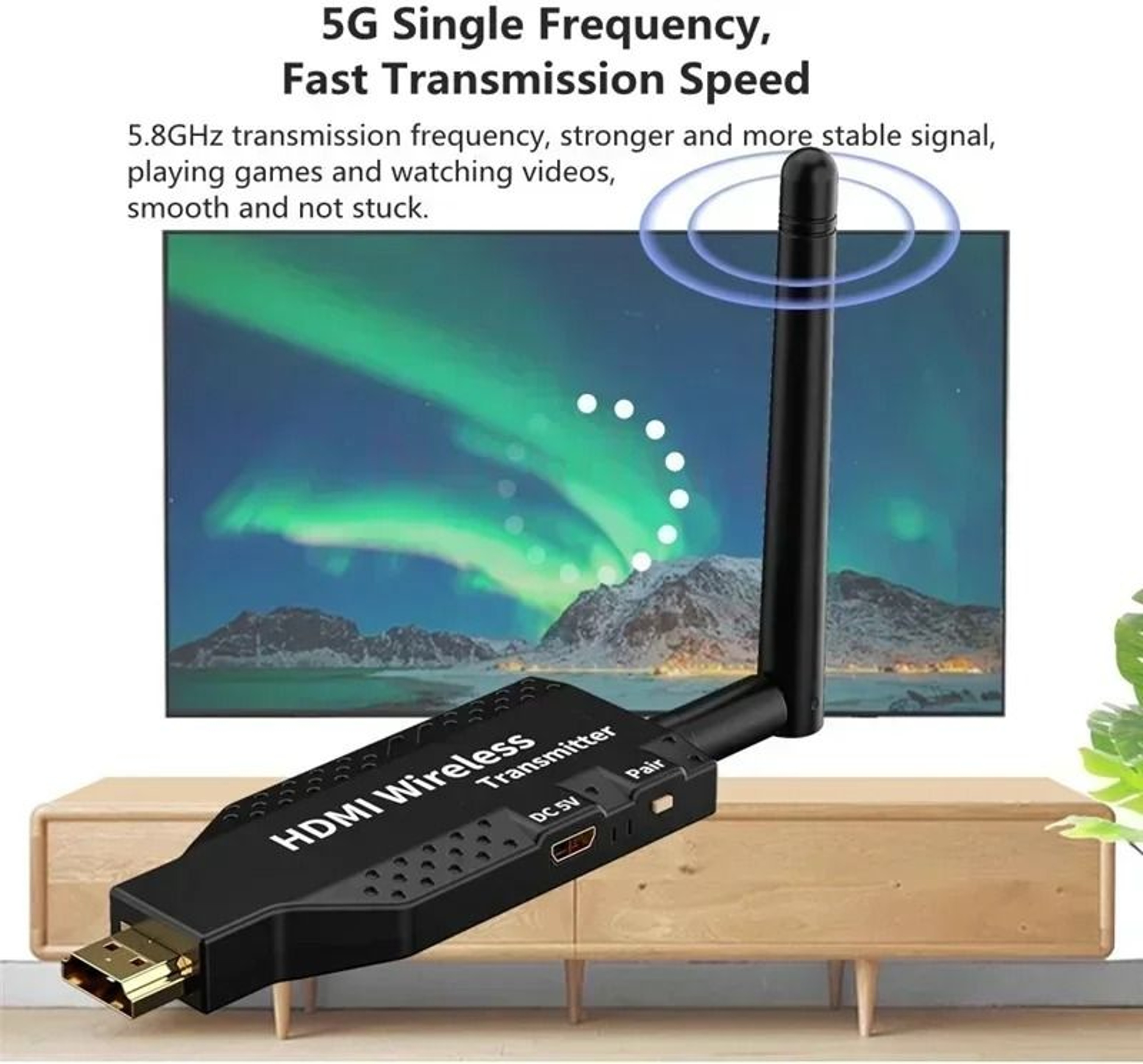 5G LongRange Wireless HDMI Extender Kit 1
