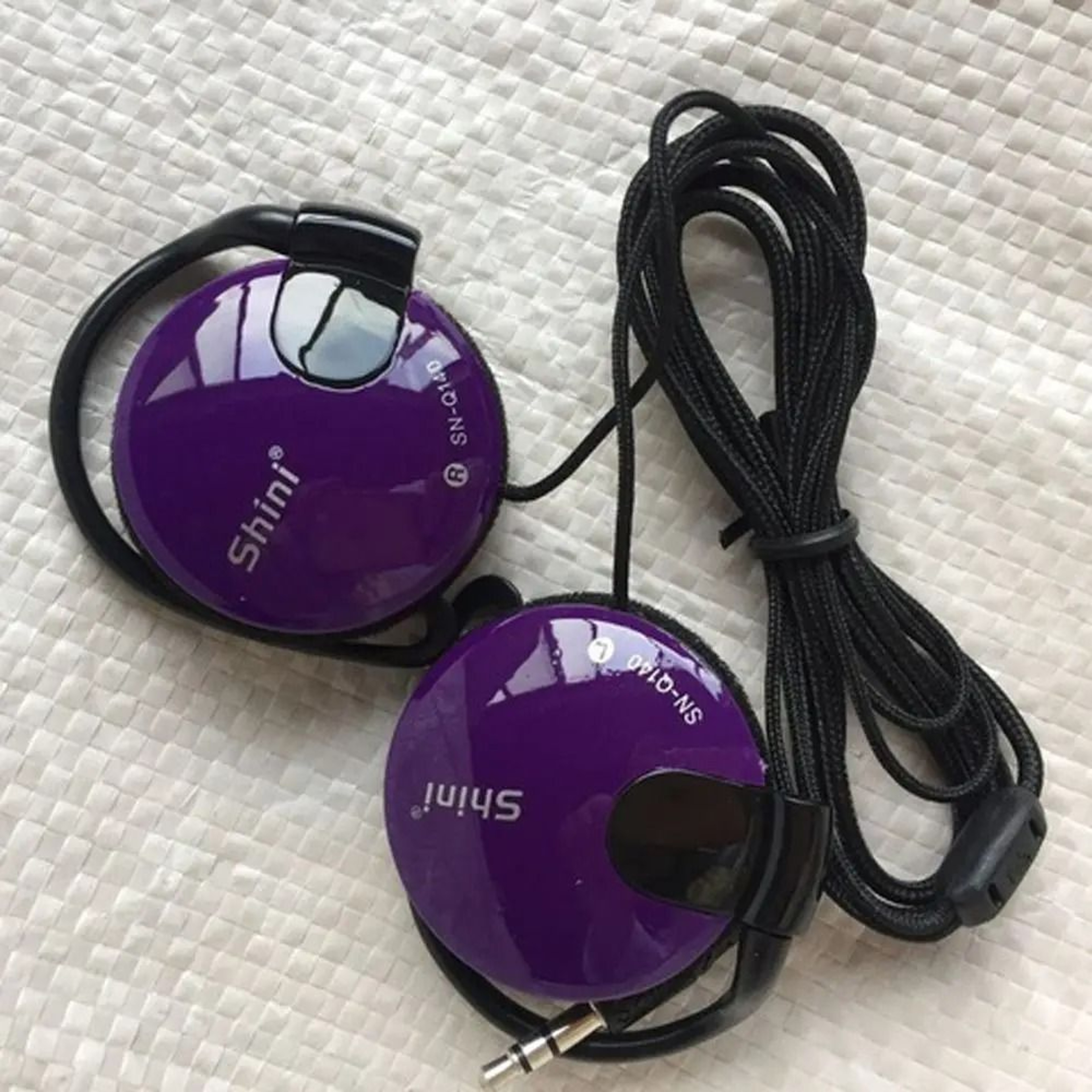 35mm Wired Sport Ear Hook Headphones 11