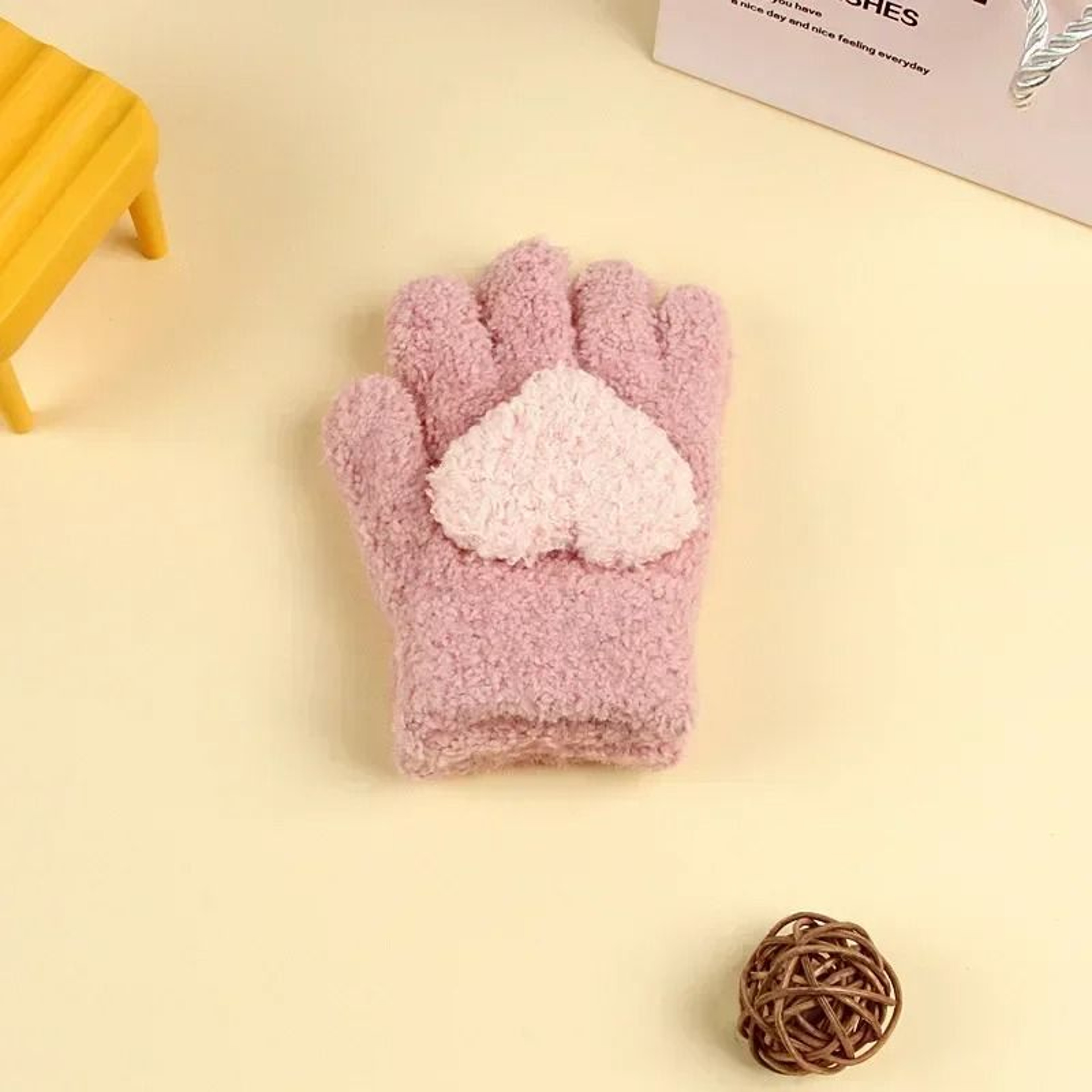 Cartoon Animal Thickened Baby Mittens 8