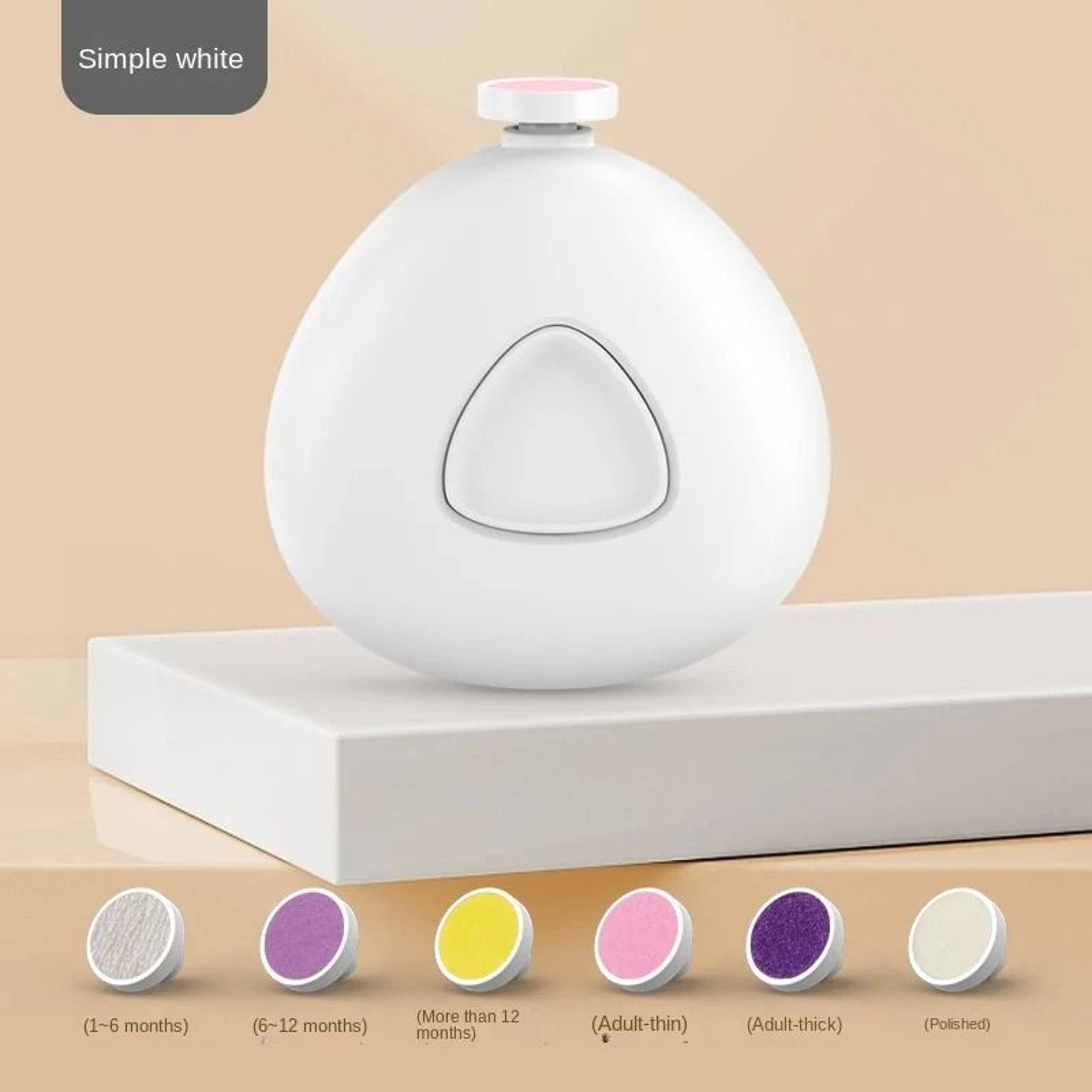 Electric SafeTouch Baby Nail Polisher  Trimmer 6