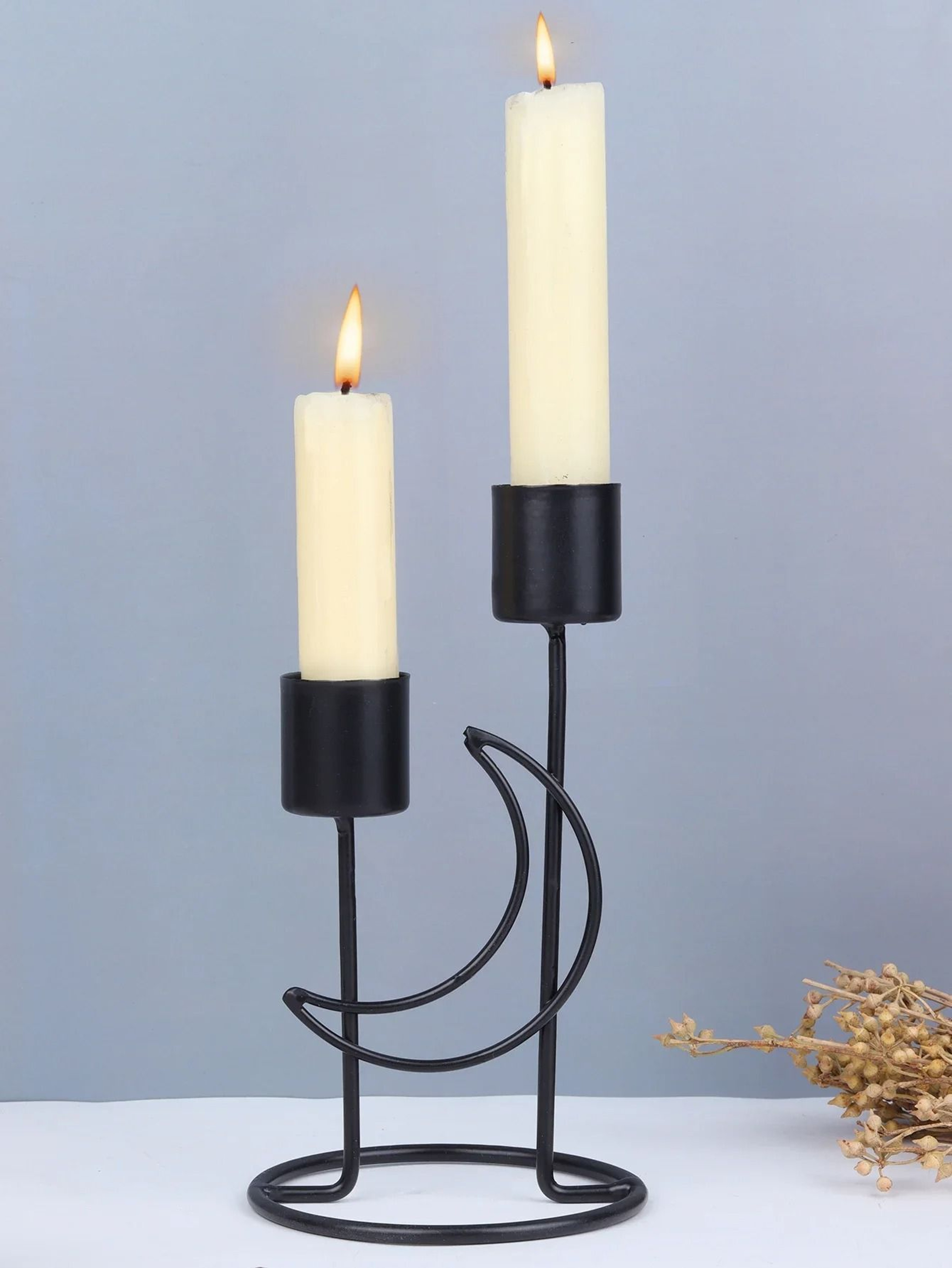 Modern Minimalist Iron Candlestick Stand 1