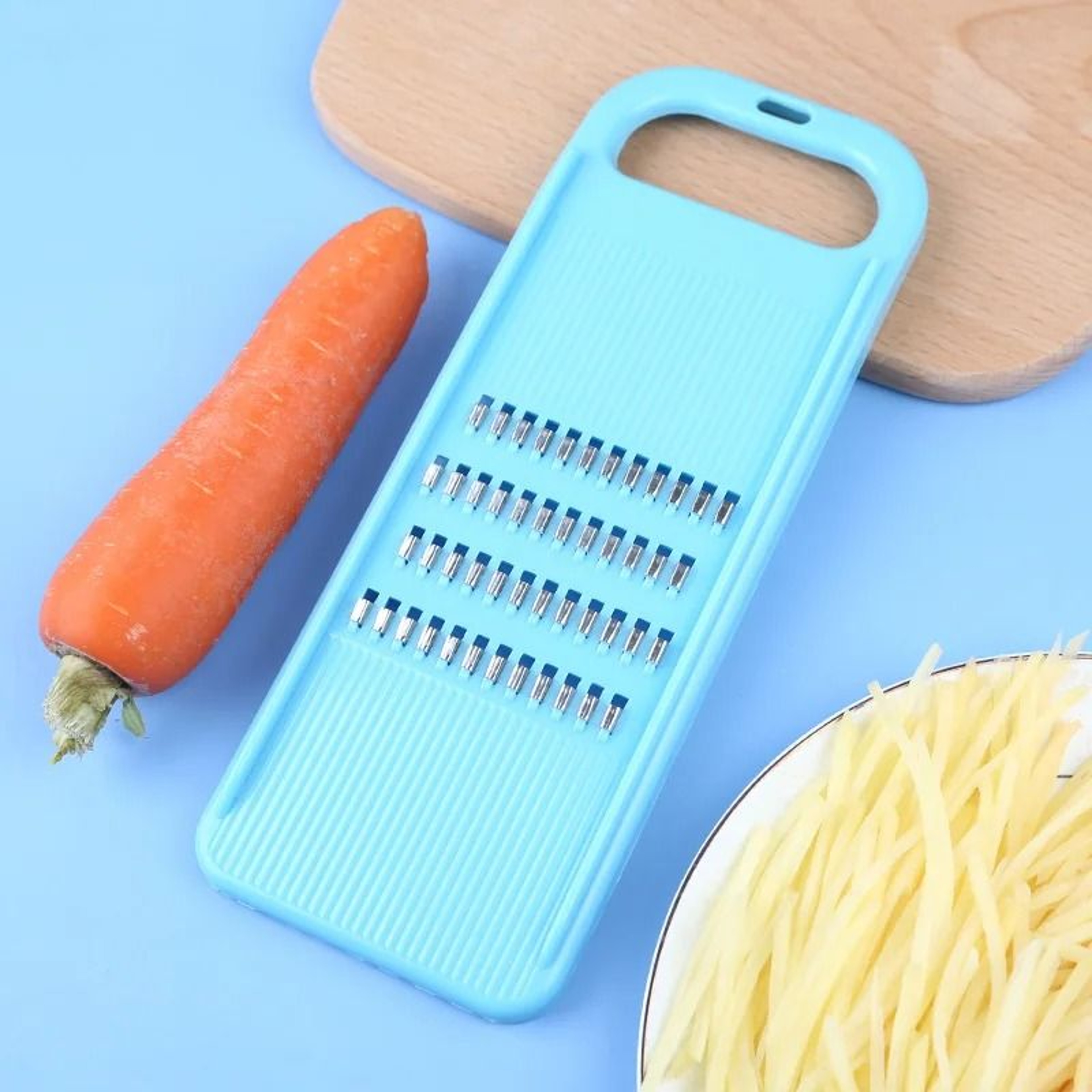 Multifunctional WaveEdge Vegetable Slicer  Grater 9