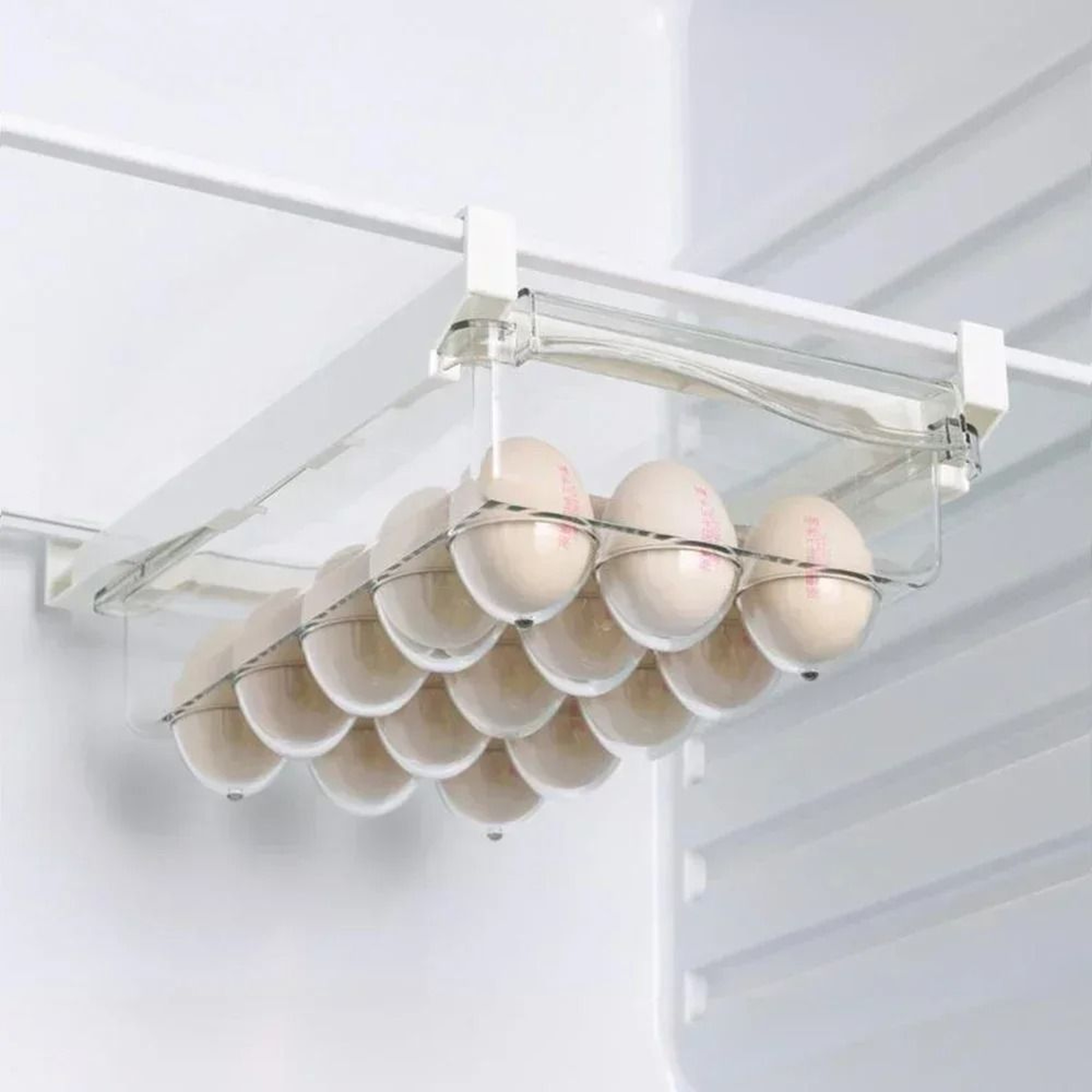 UnderShelf Transparent Refrigerator Drawer Box 7
