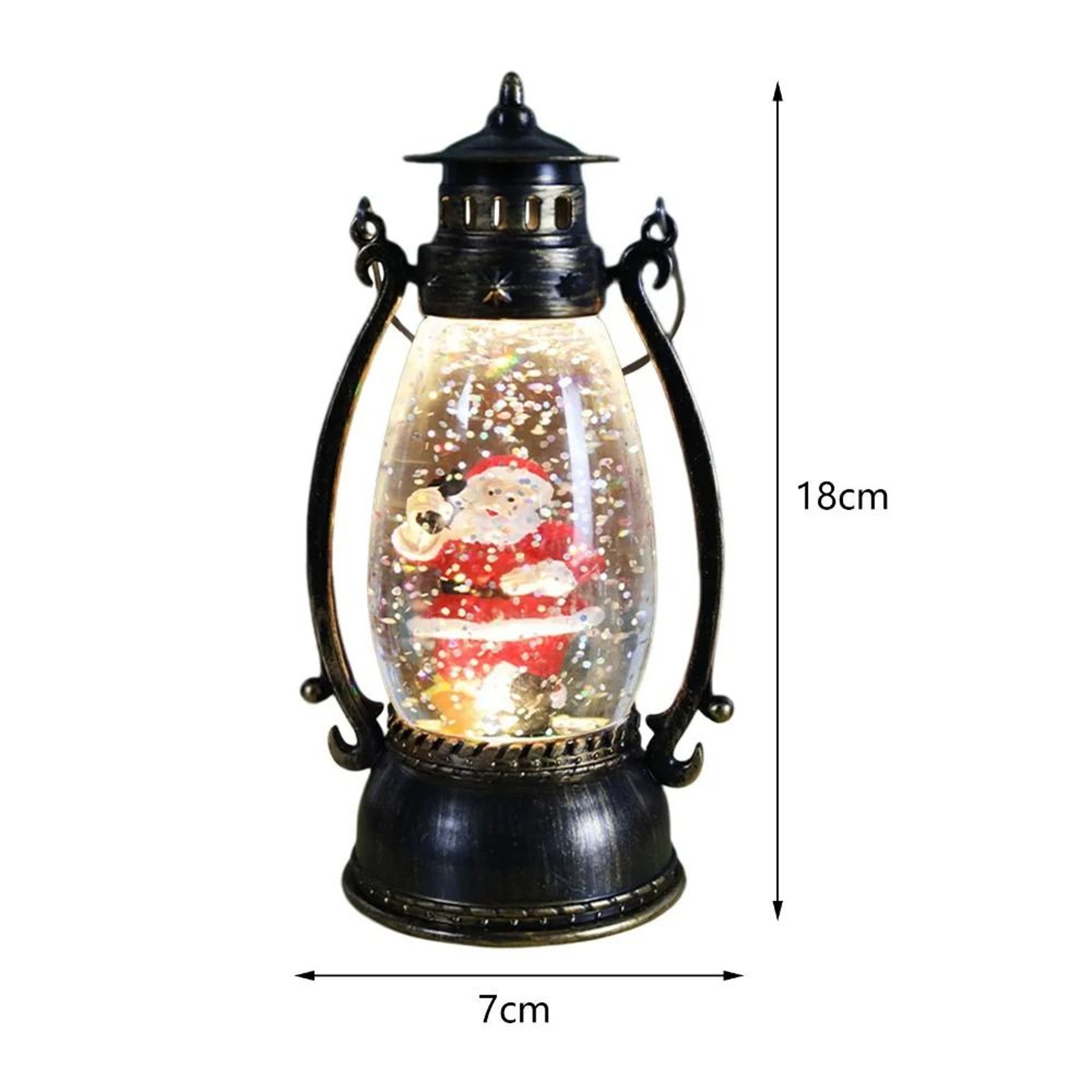 Acrylic Crystal Ball Lantern  Holiday Landscape Decor 6