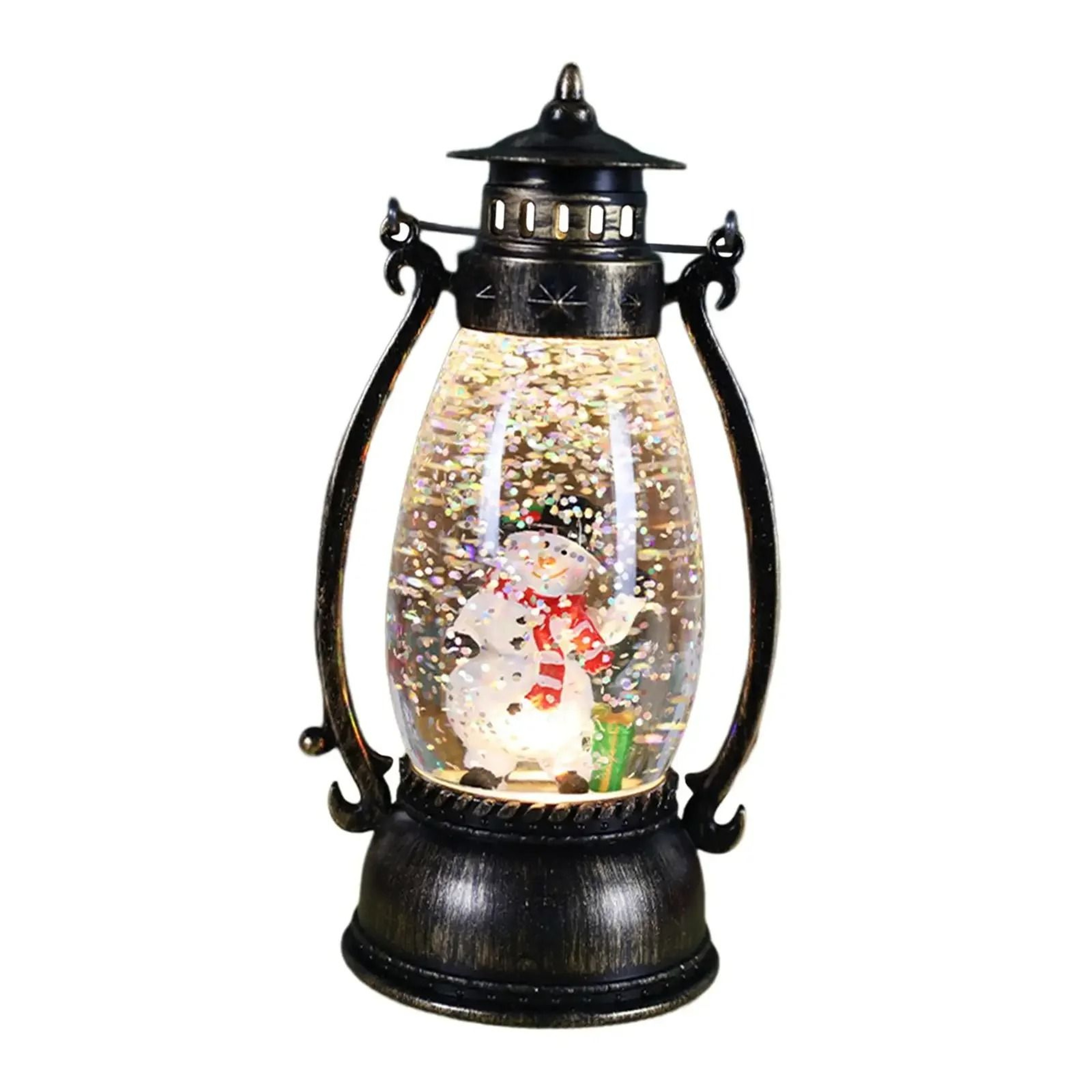 Acrylic Crystal Ball Lantern  Holiday Landscape Decor 7