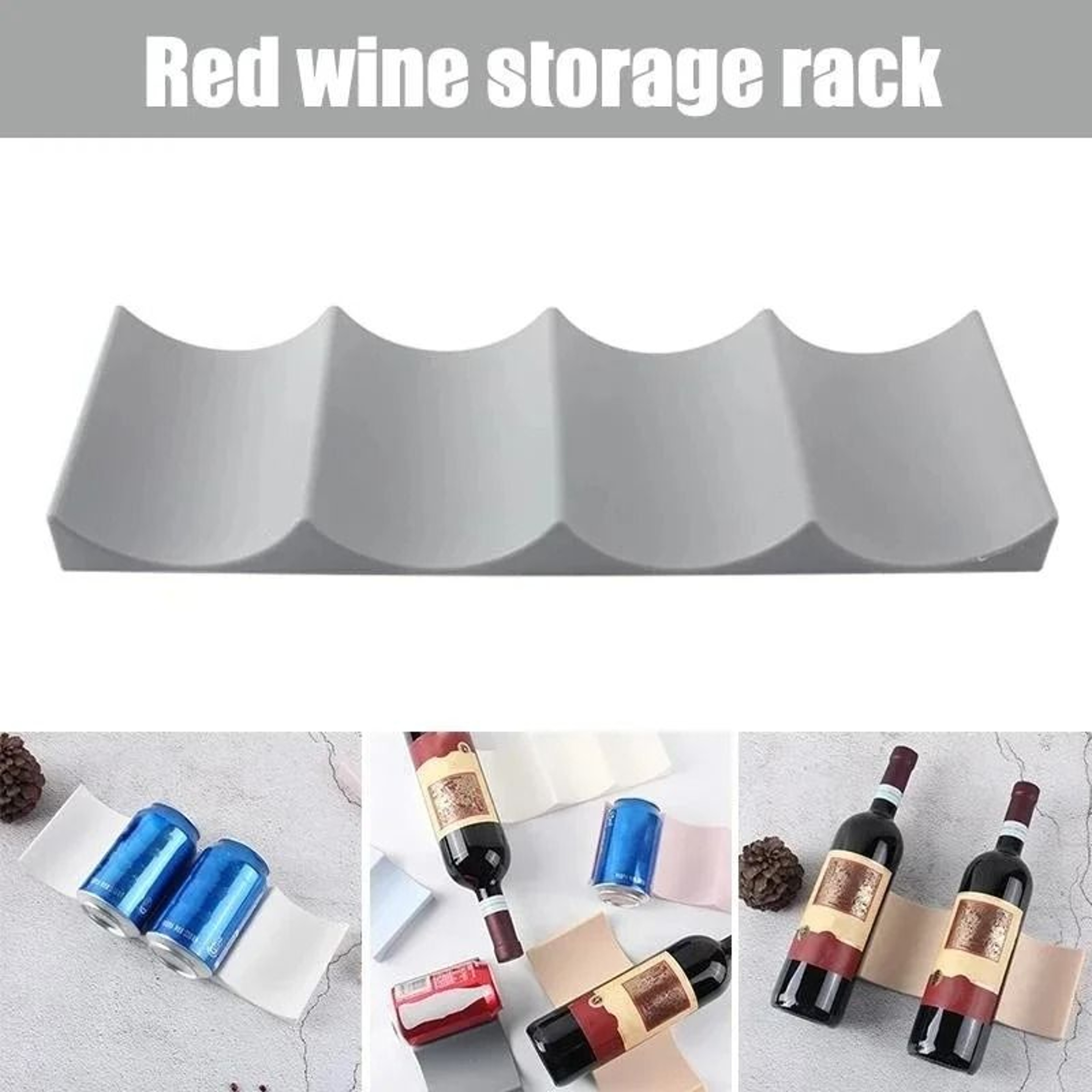 Stackable Beverage Holder  Cabinet Space Saver 0