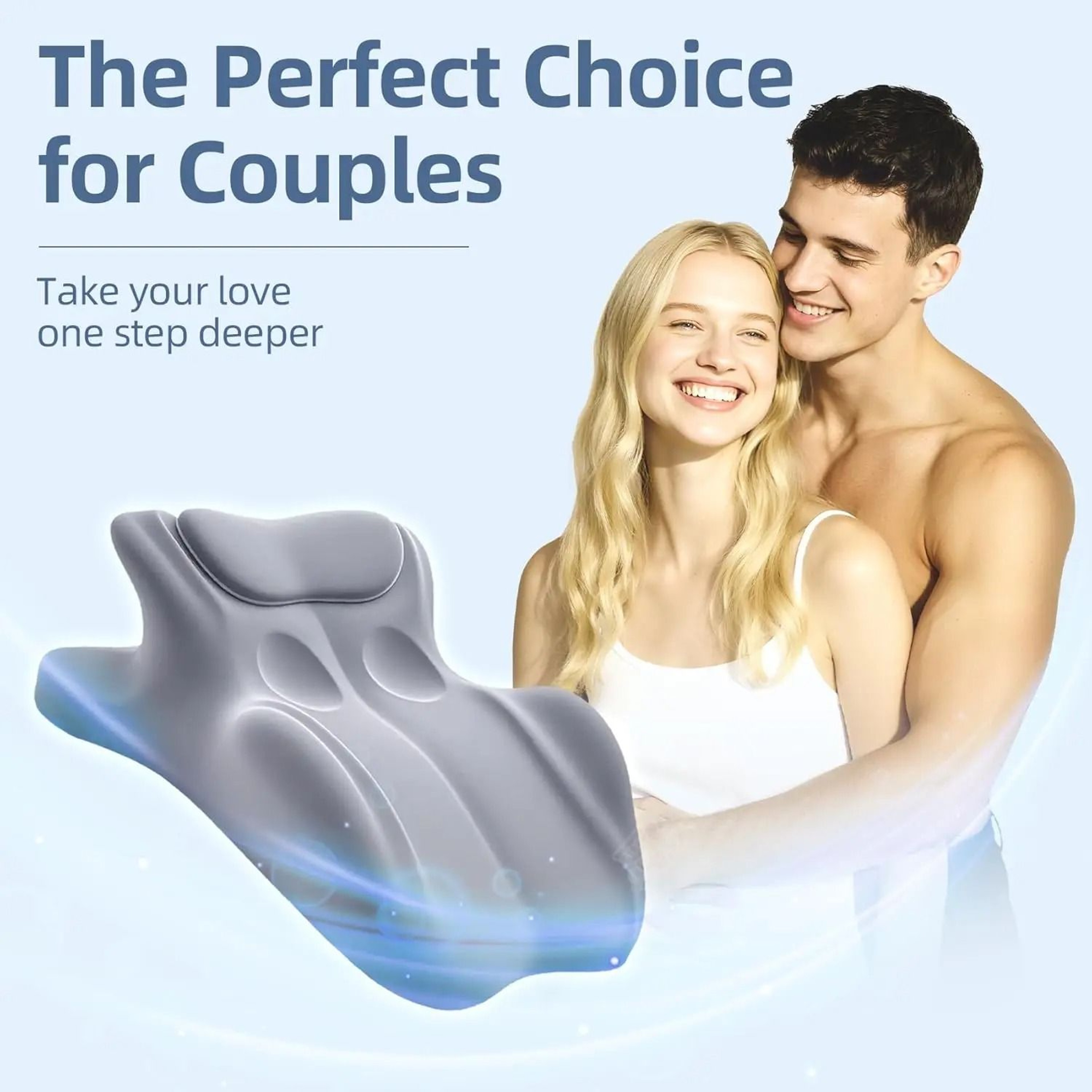 27 Anatomical Memory Foam Couple Support Wedge 1