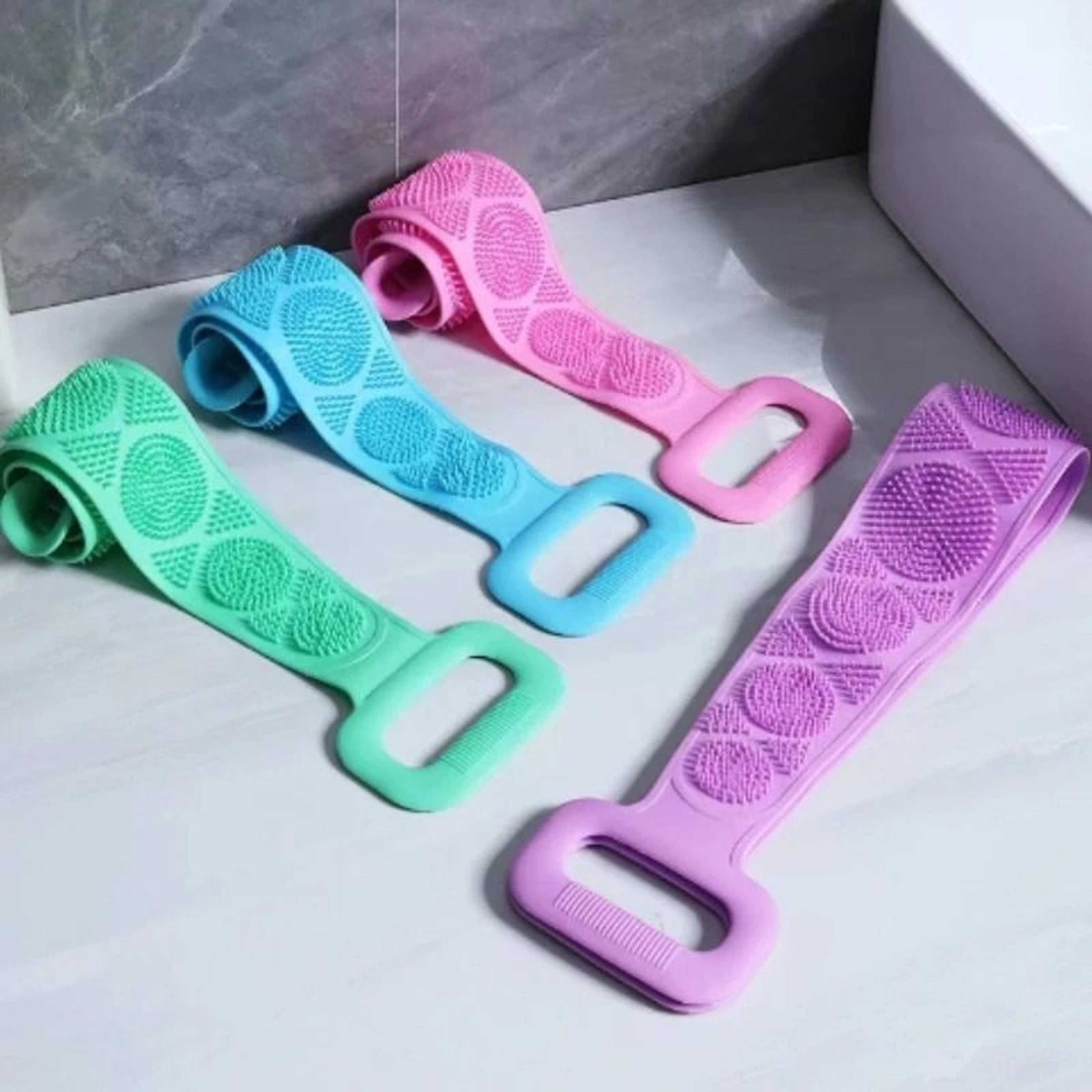 HighTorque Silicone DualSided Body Exfoliator 0