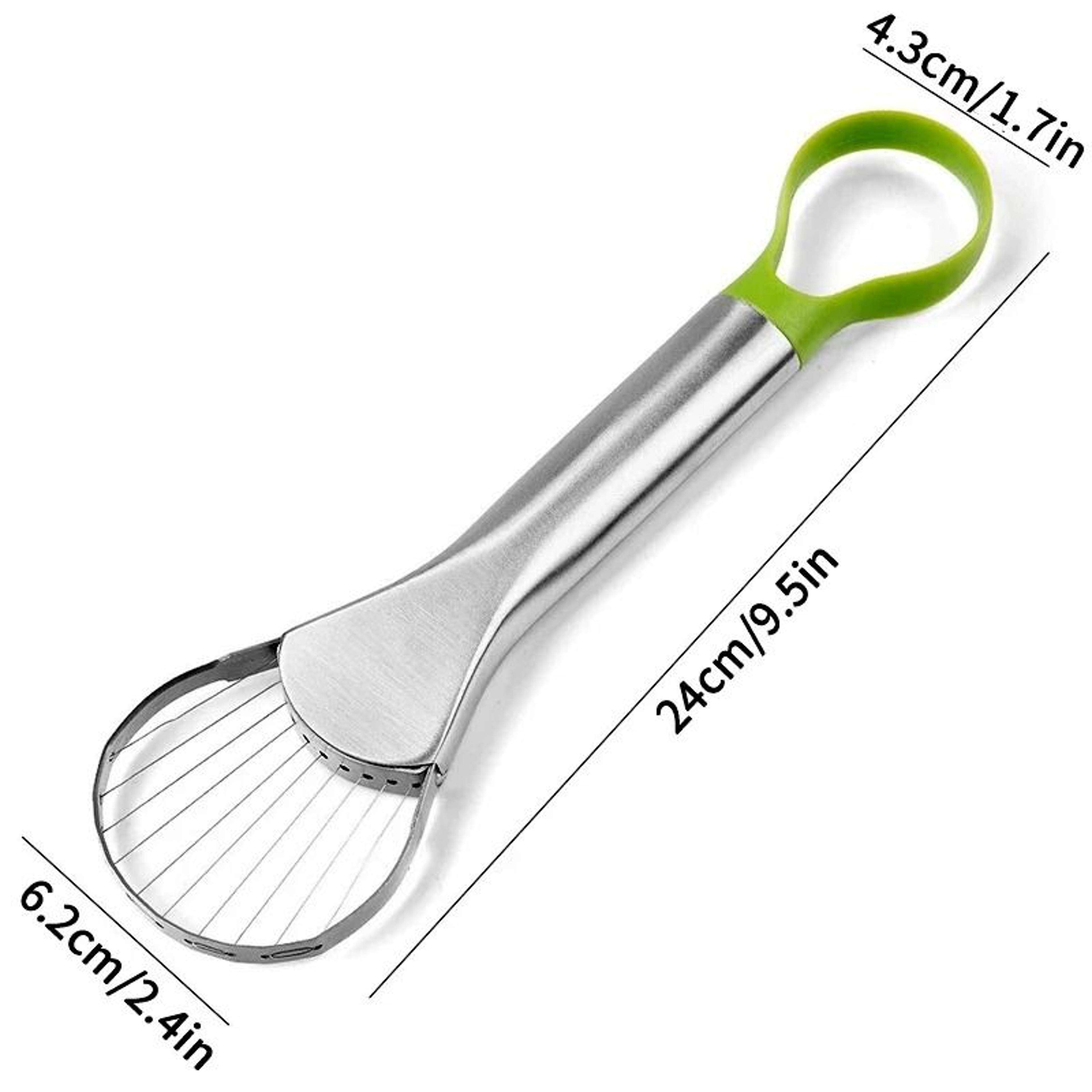 2in1 Stainless Steel Avocado Precision Slicer  Peeler 6