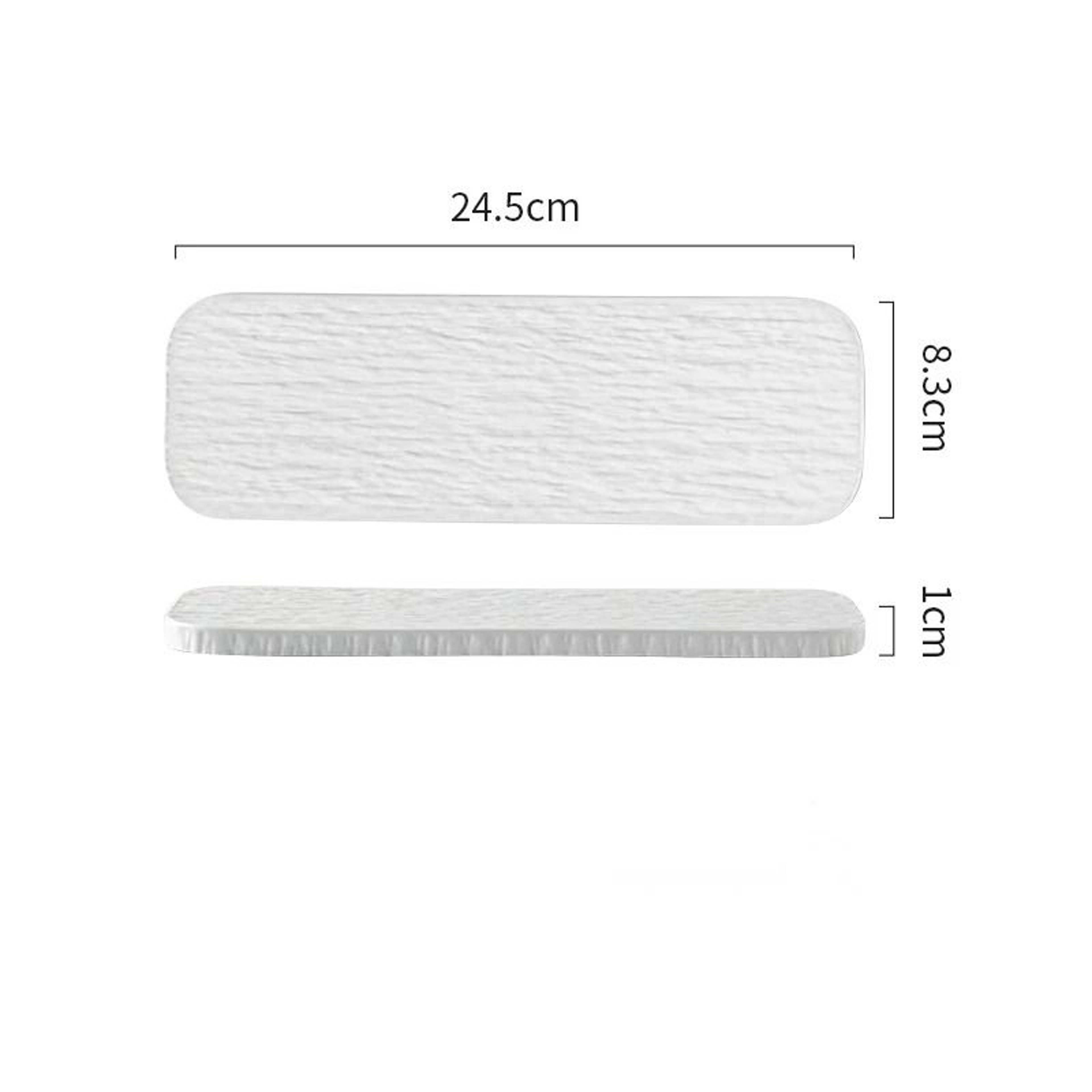 Stone Grain Ceramic Sushi  Pastry Serving Tray 7