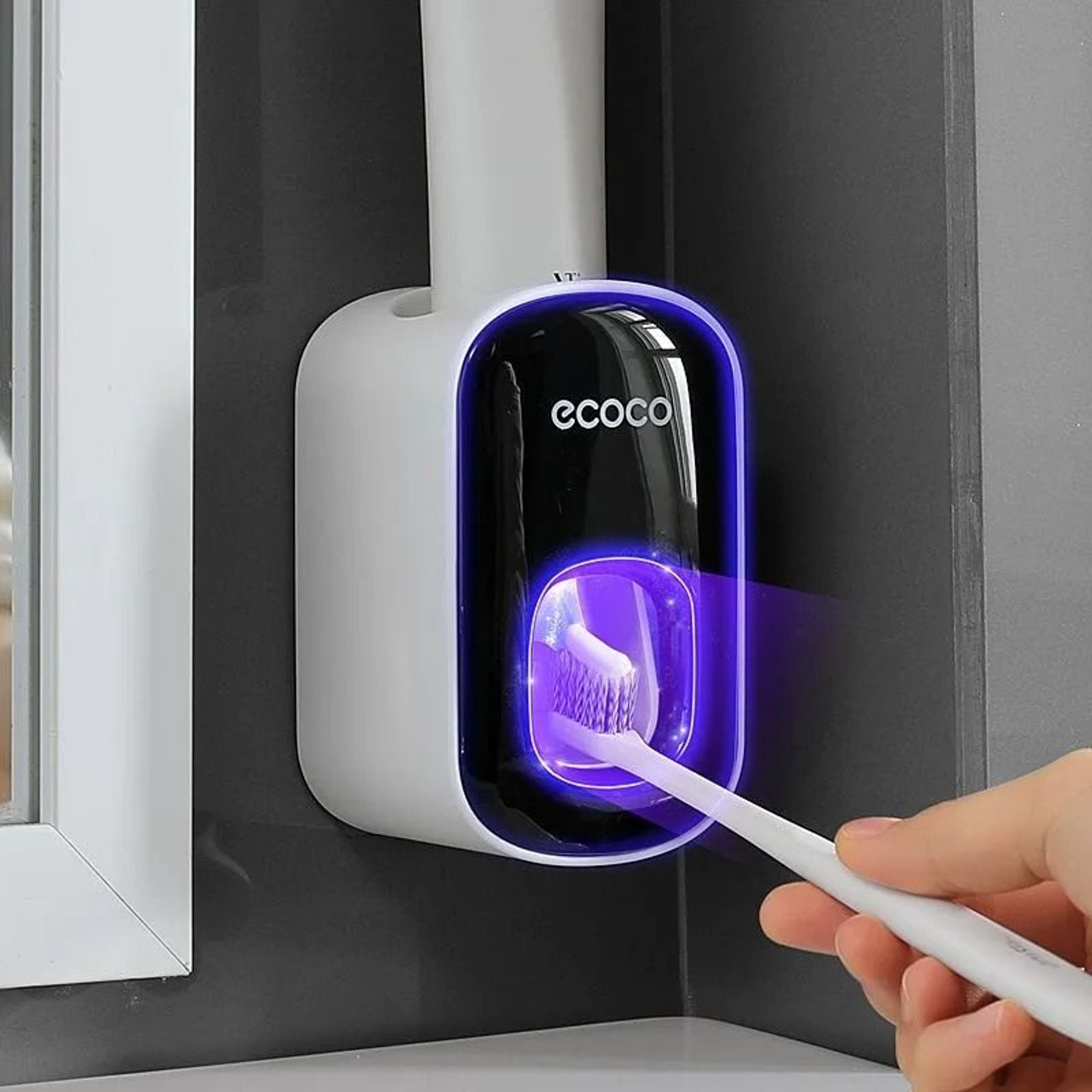 Automatic HighTorque WallMounted Toothpaste  Cleanser Dispenser 3