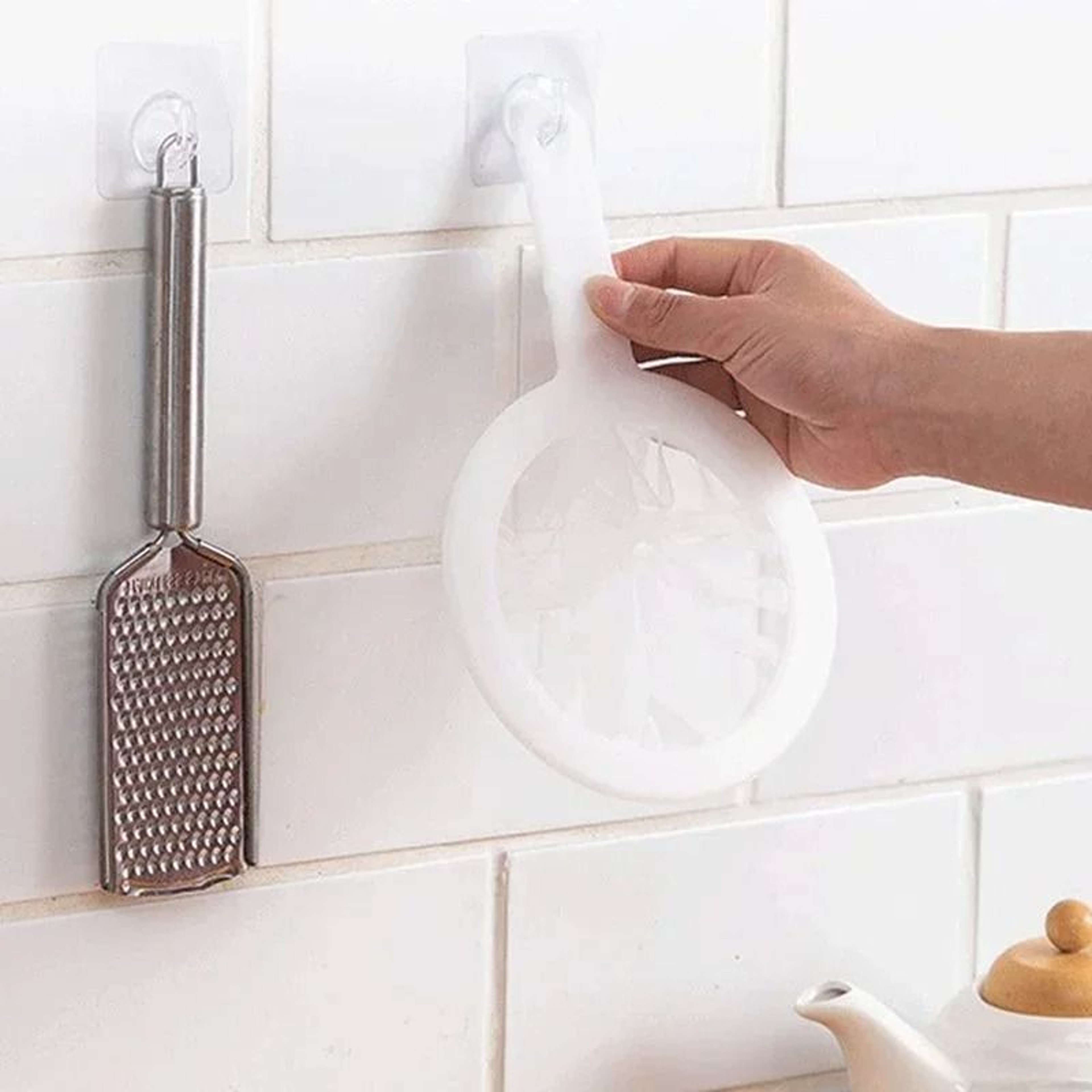 UltraFine Nylon Mesh Strainer Spoon And Multipurpose Kitchen Sieve 4