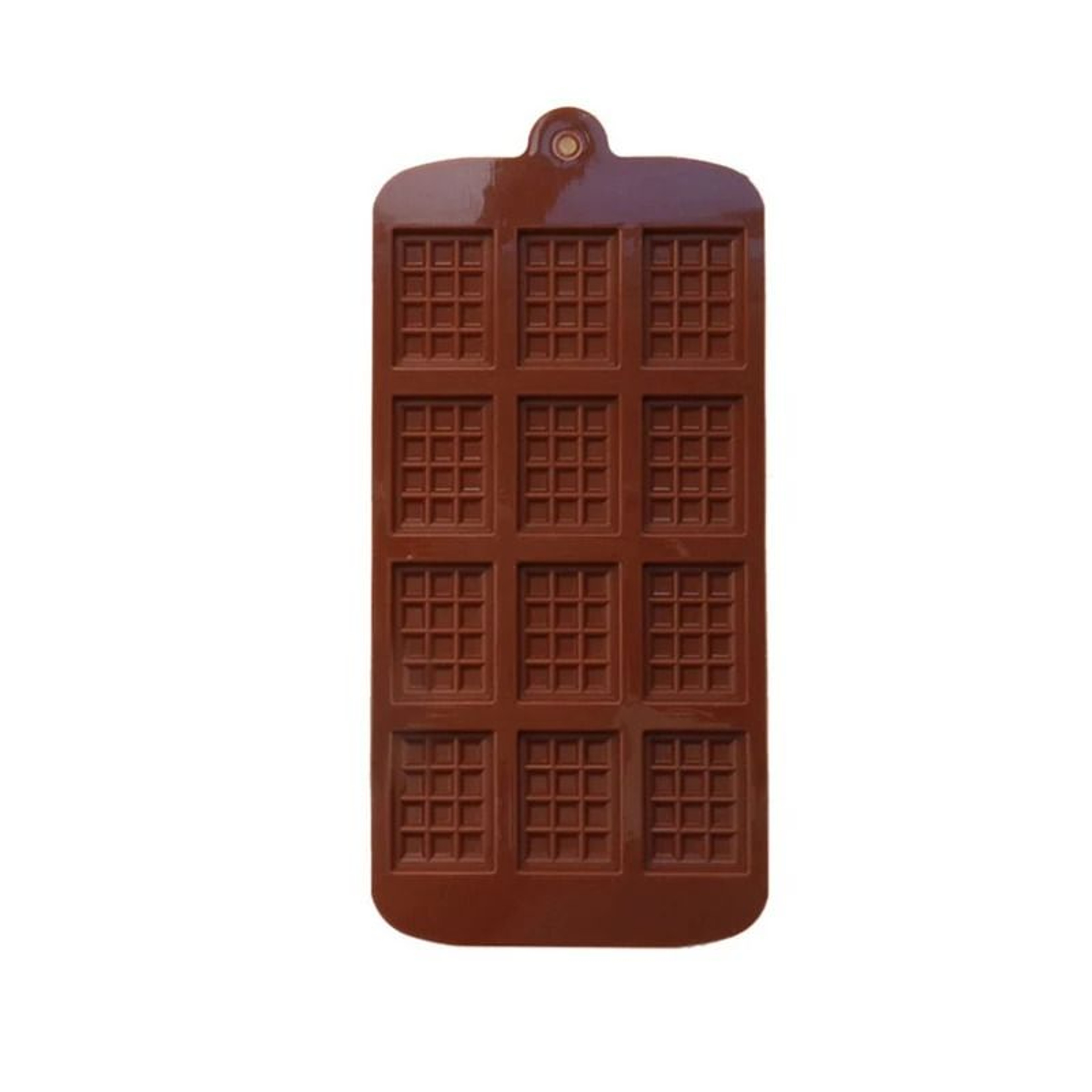 12Cavity NonStick Silicone Chocolate  Mini Waffle Mold 4