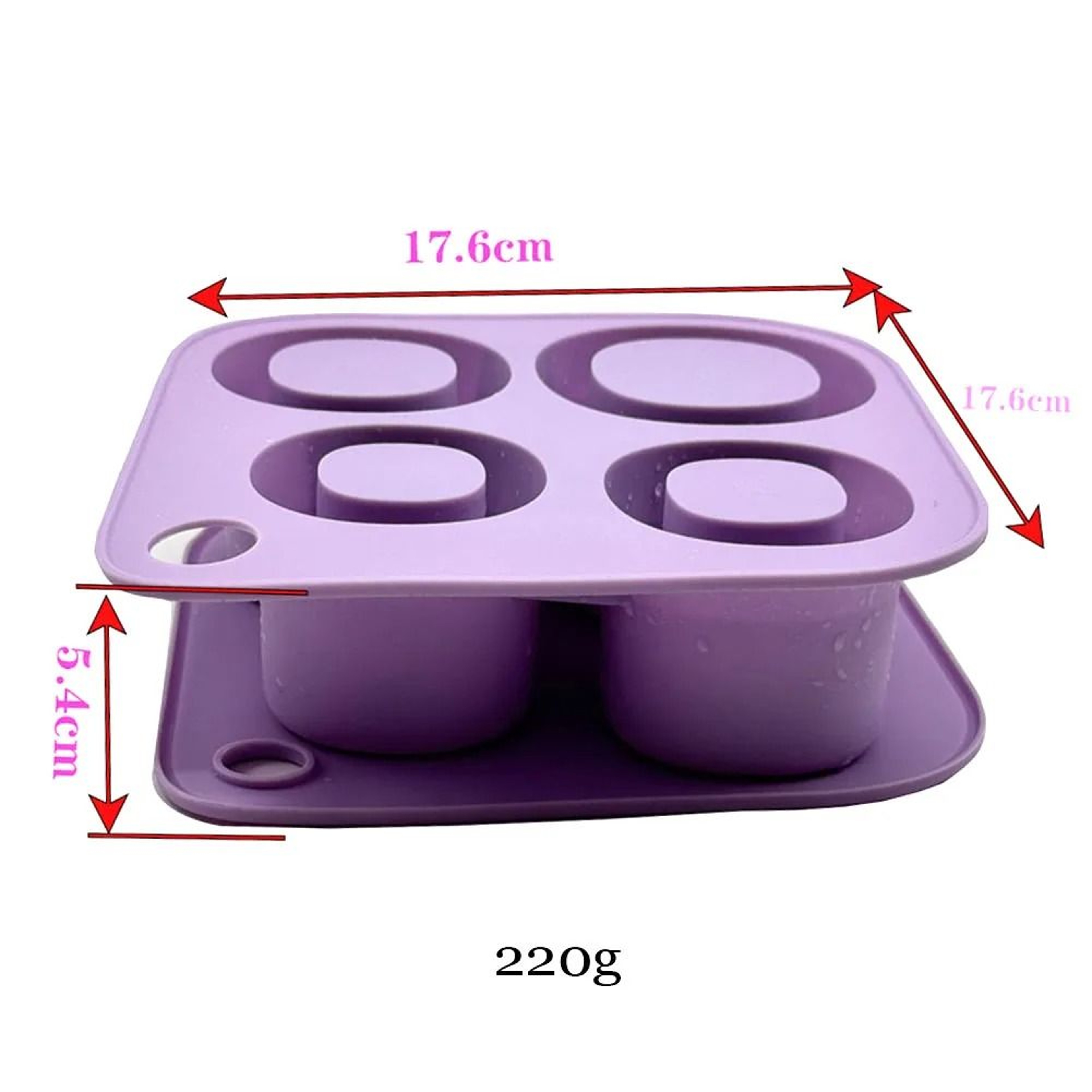 Silicone Cylinder Ice Cube Tray For Stanley Cup  Large Tumblers 2